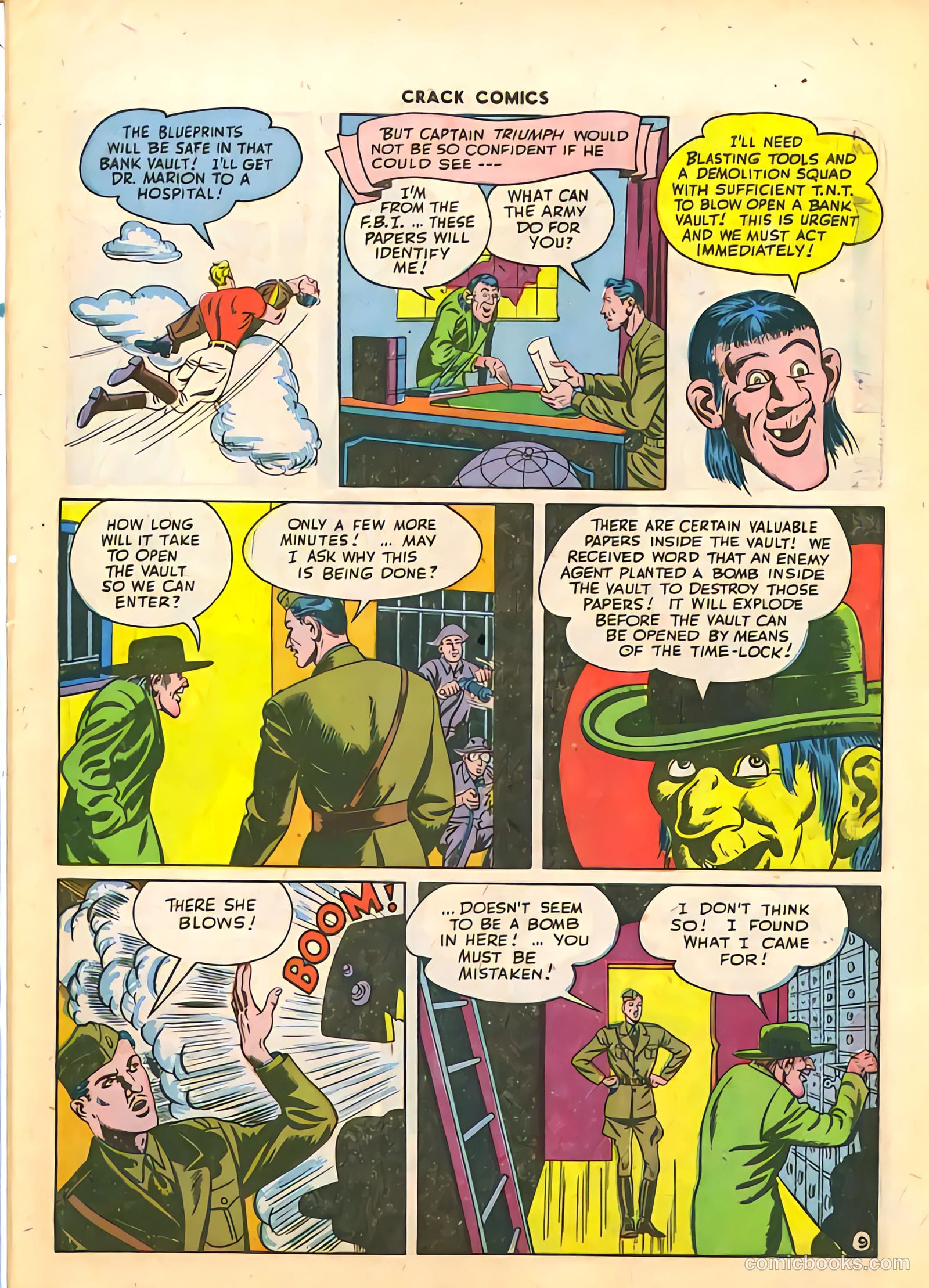 Crack Comics #34 (1944) — page 11