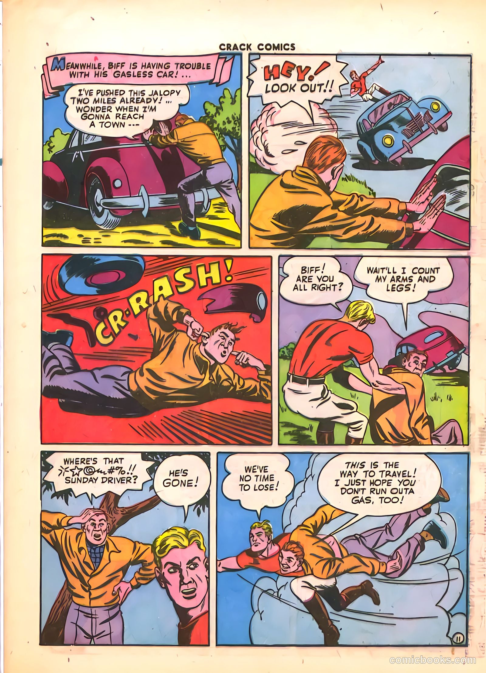 Crack Comics #34 (1944) — page 13