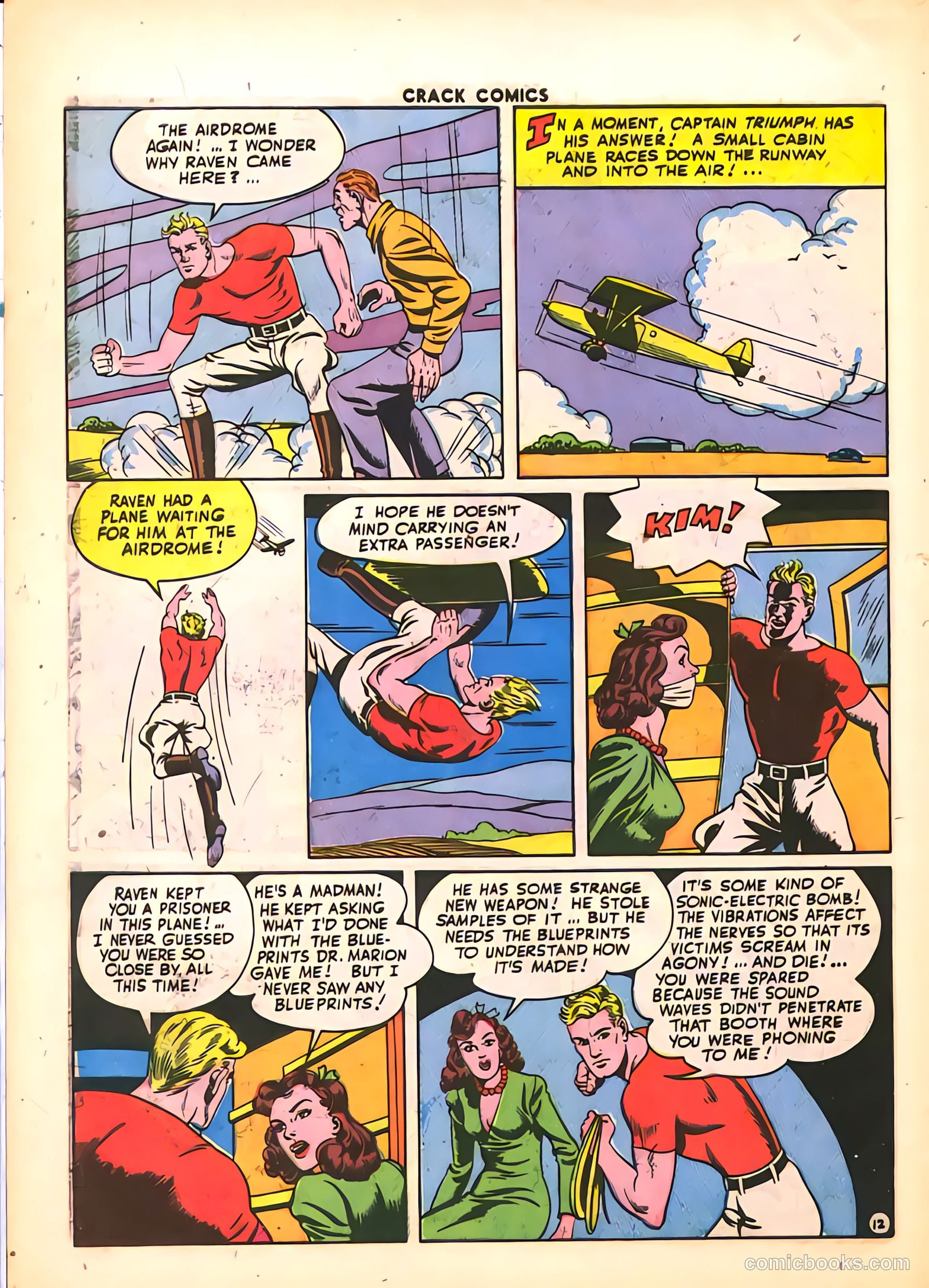 Crack Comics #34 (1944) — page 14