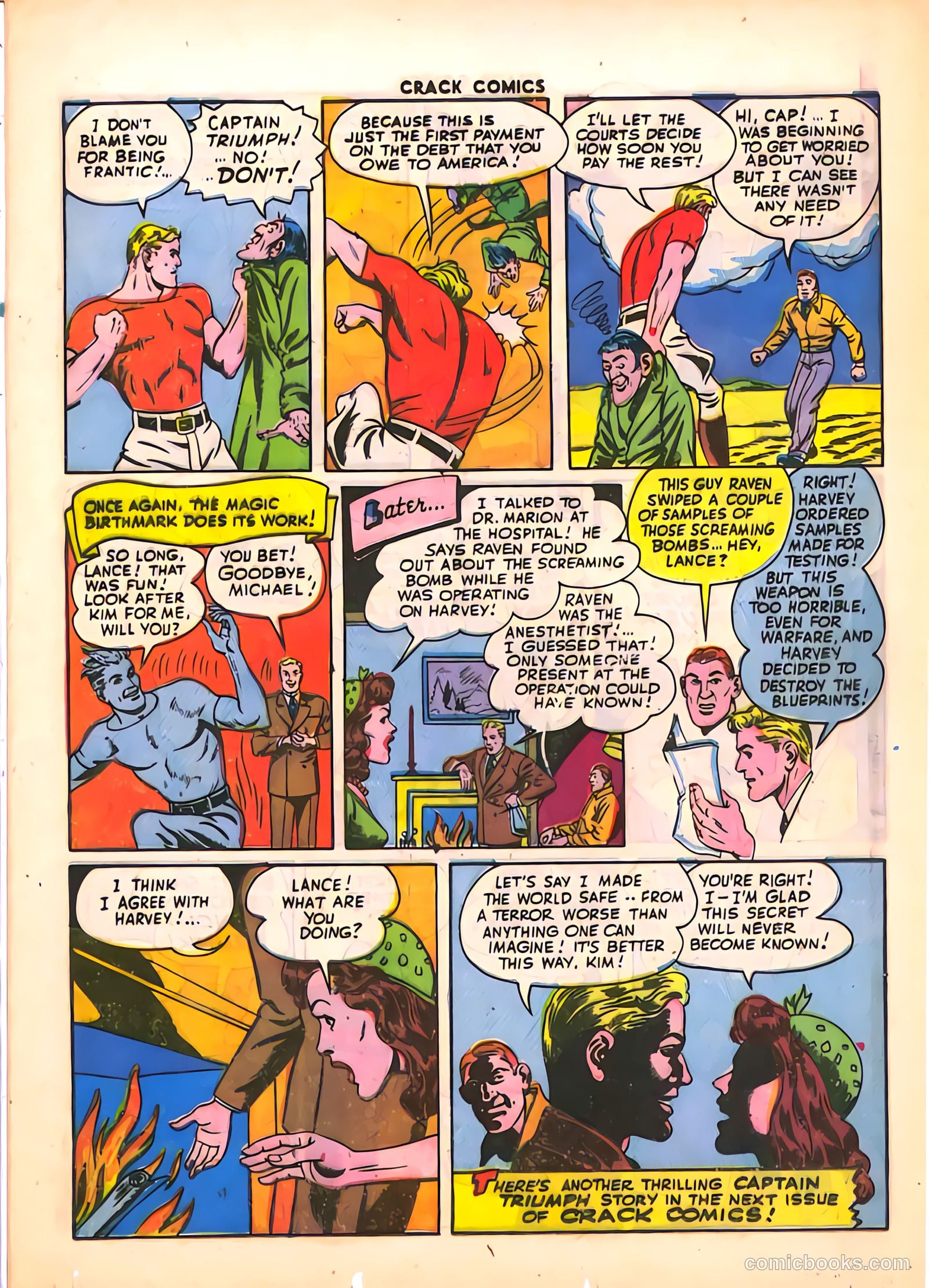Crack Comics #34 (1944) — page 17