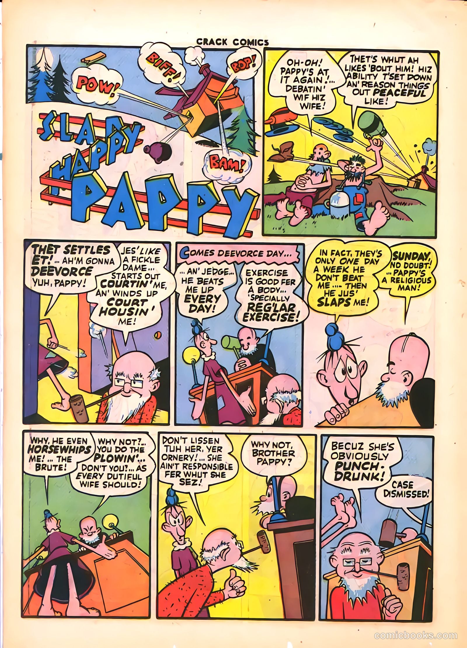 Crack Comics #34 (1944) — page 18