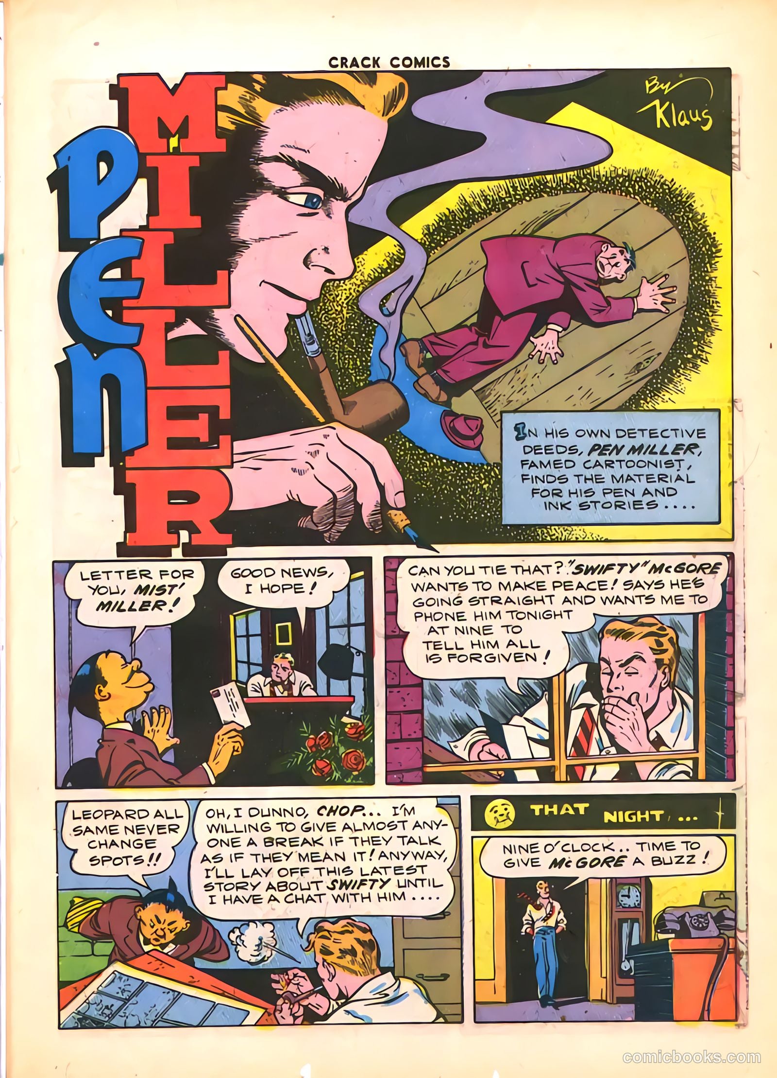 Crack Comics #34 (1944) — page 19