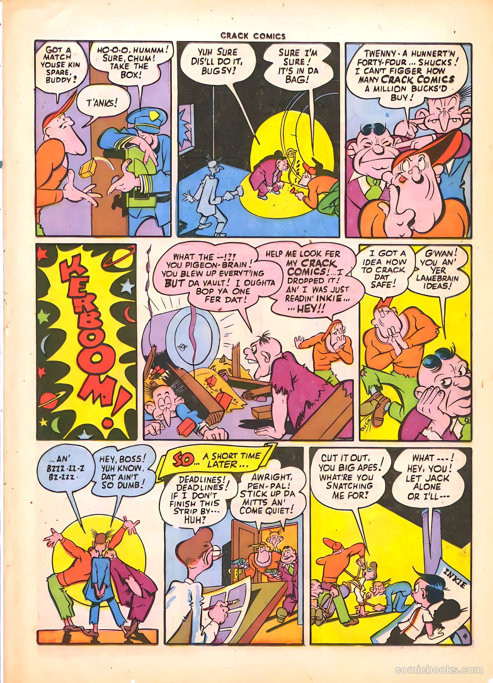 Crack Comics #34 (1944) — page 35
