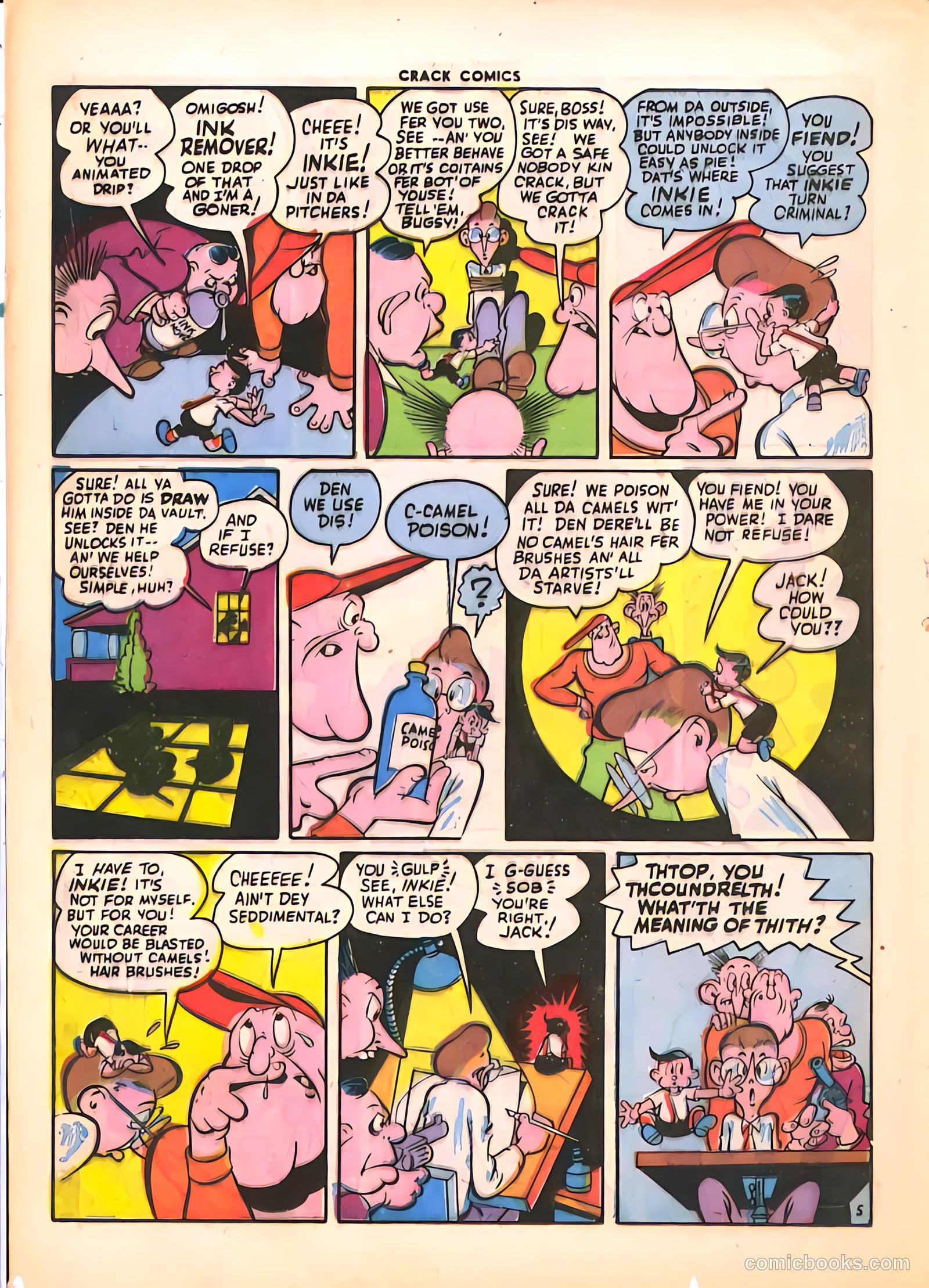Crack Comics #34 (1944) — page 36
