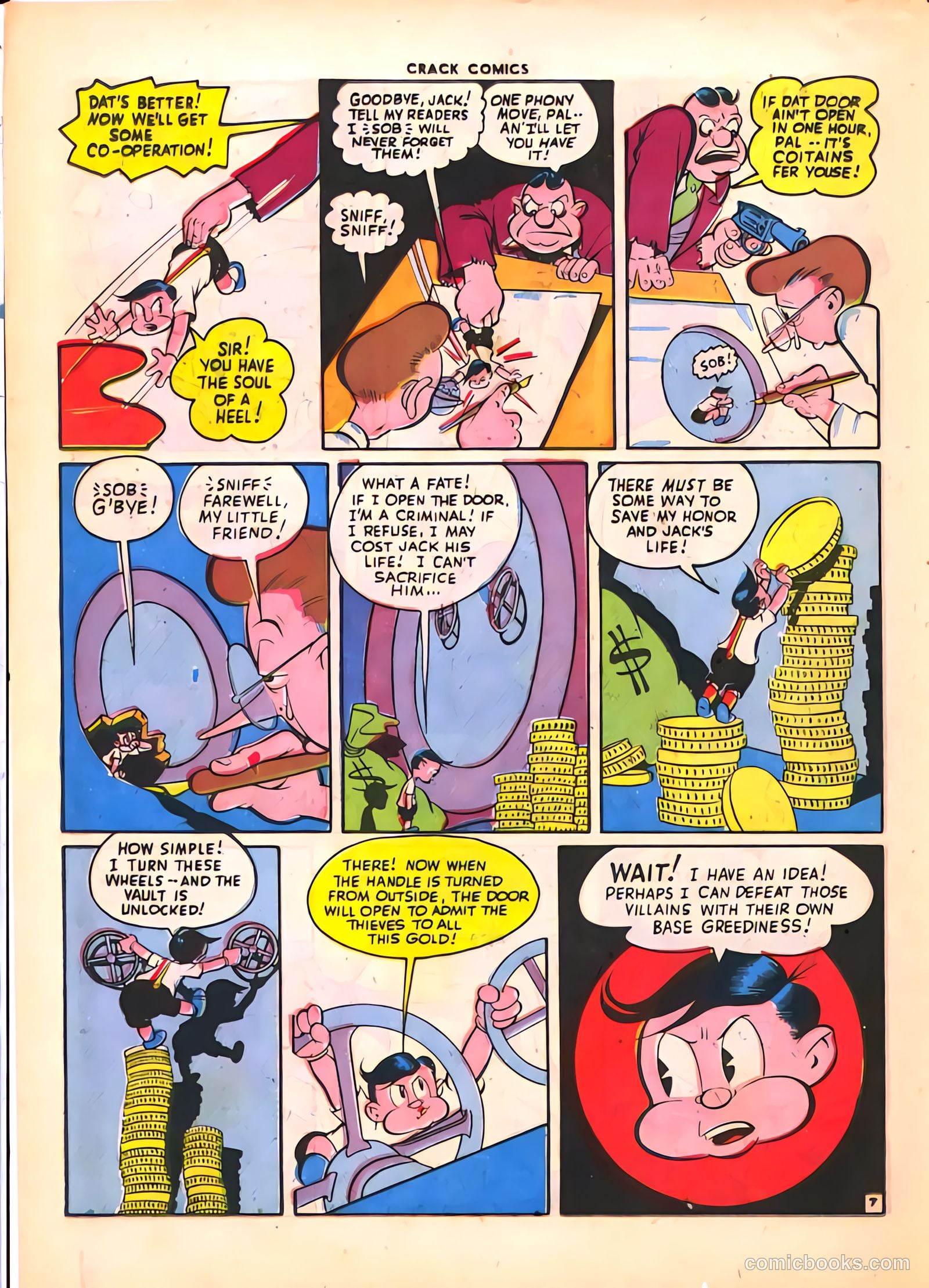 Crack Comics #34 (1944) — page 38