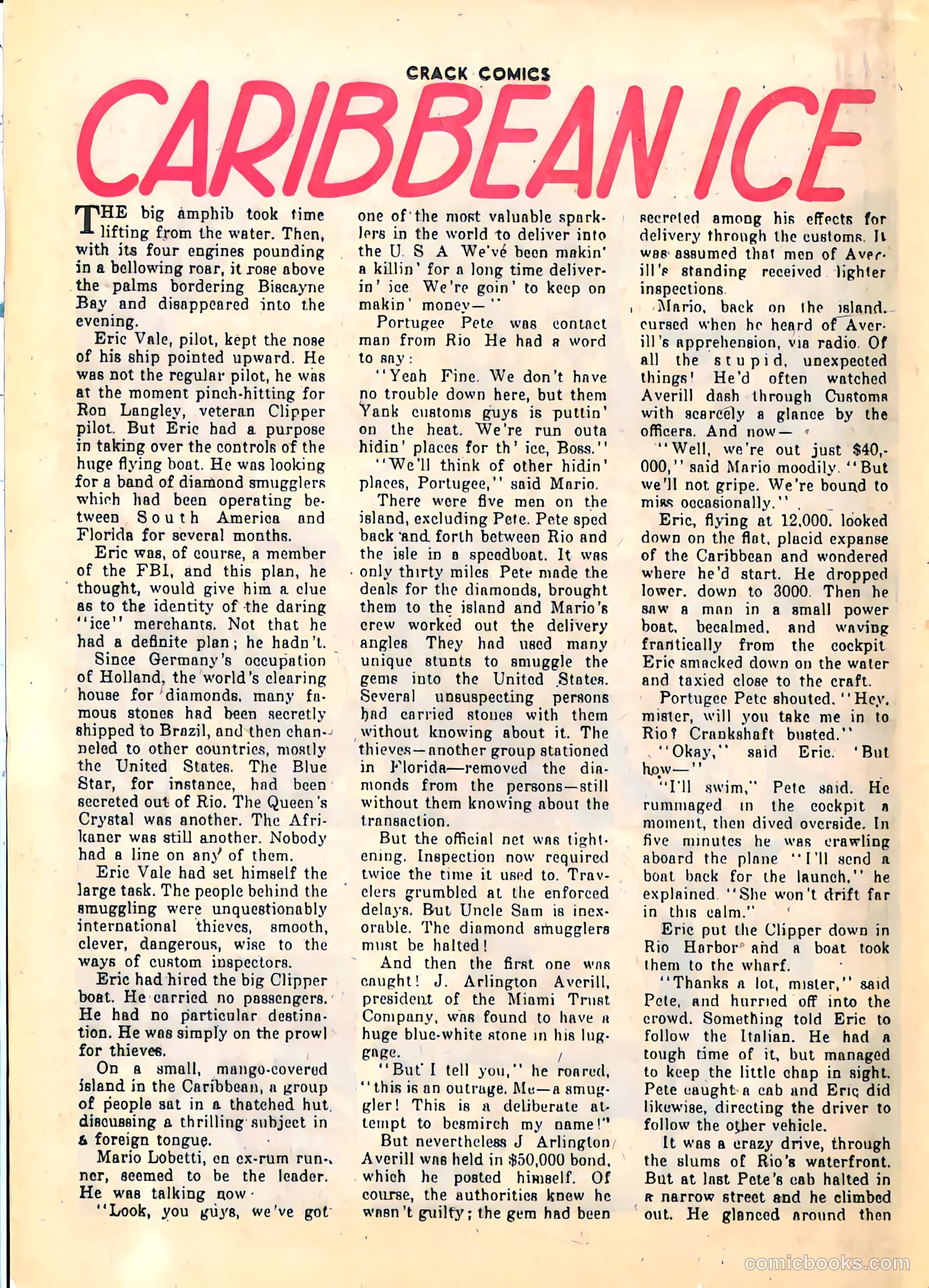Crack Comics #34 (1944) — page 40