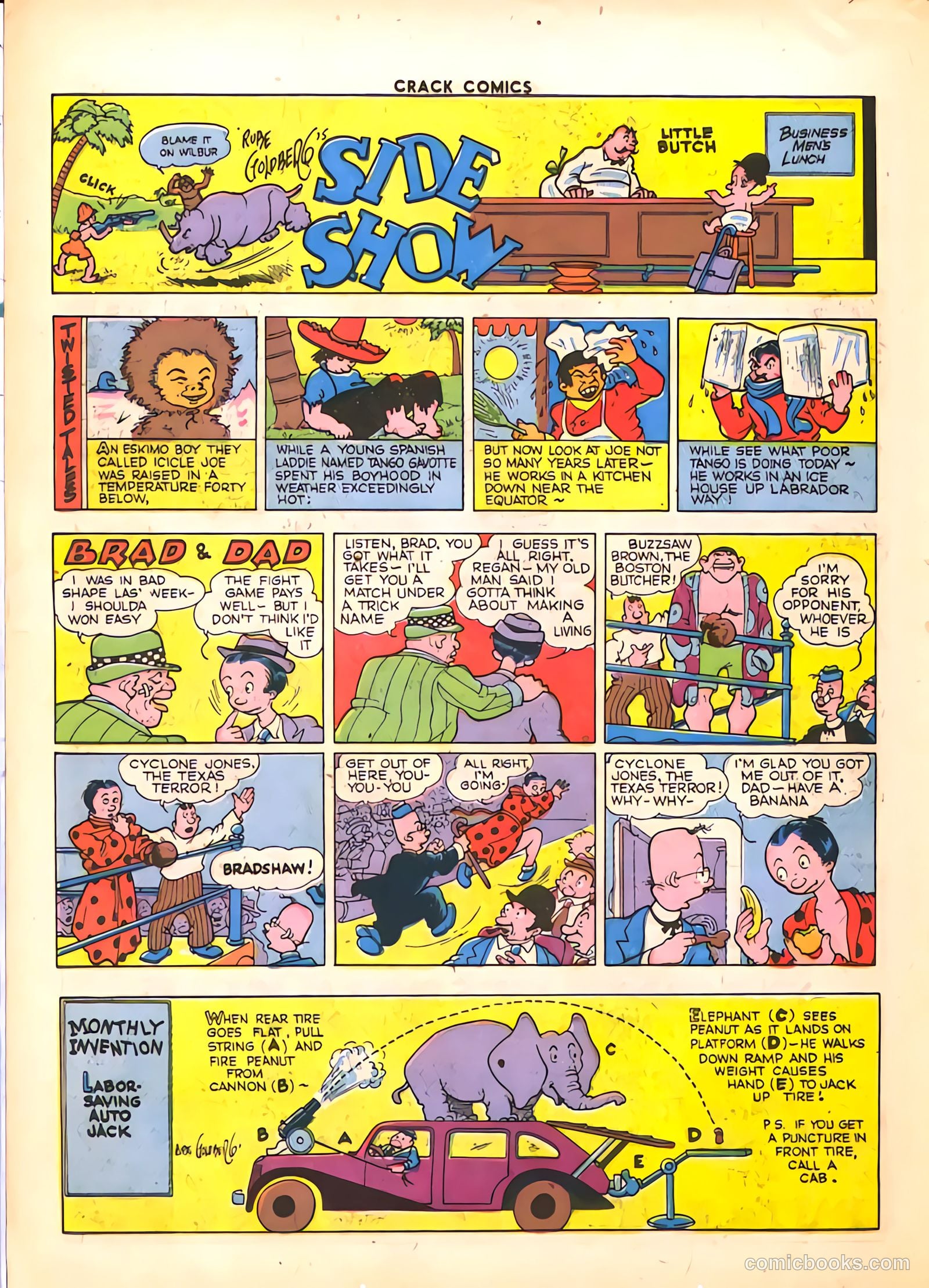 Crack Comics #34 (1944) — page 42
