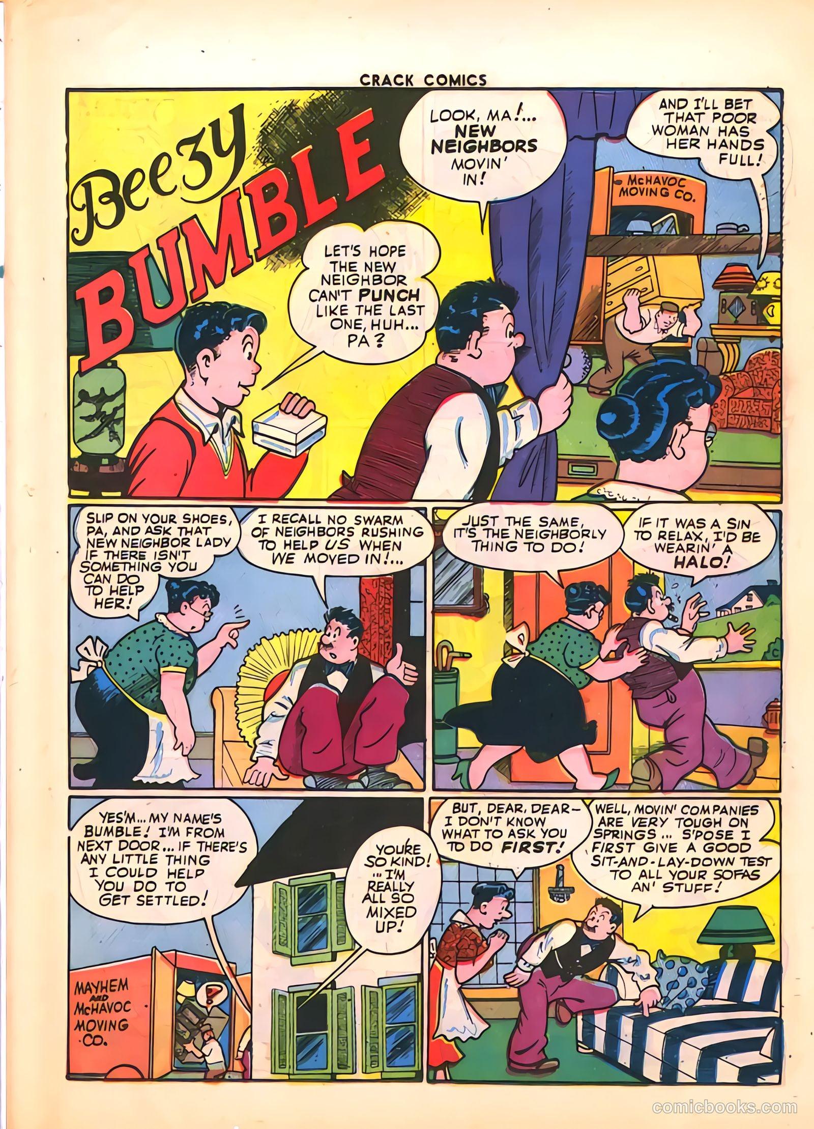 Crack Comics #34 (1944) — page 43