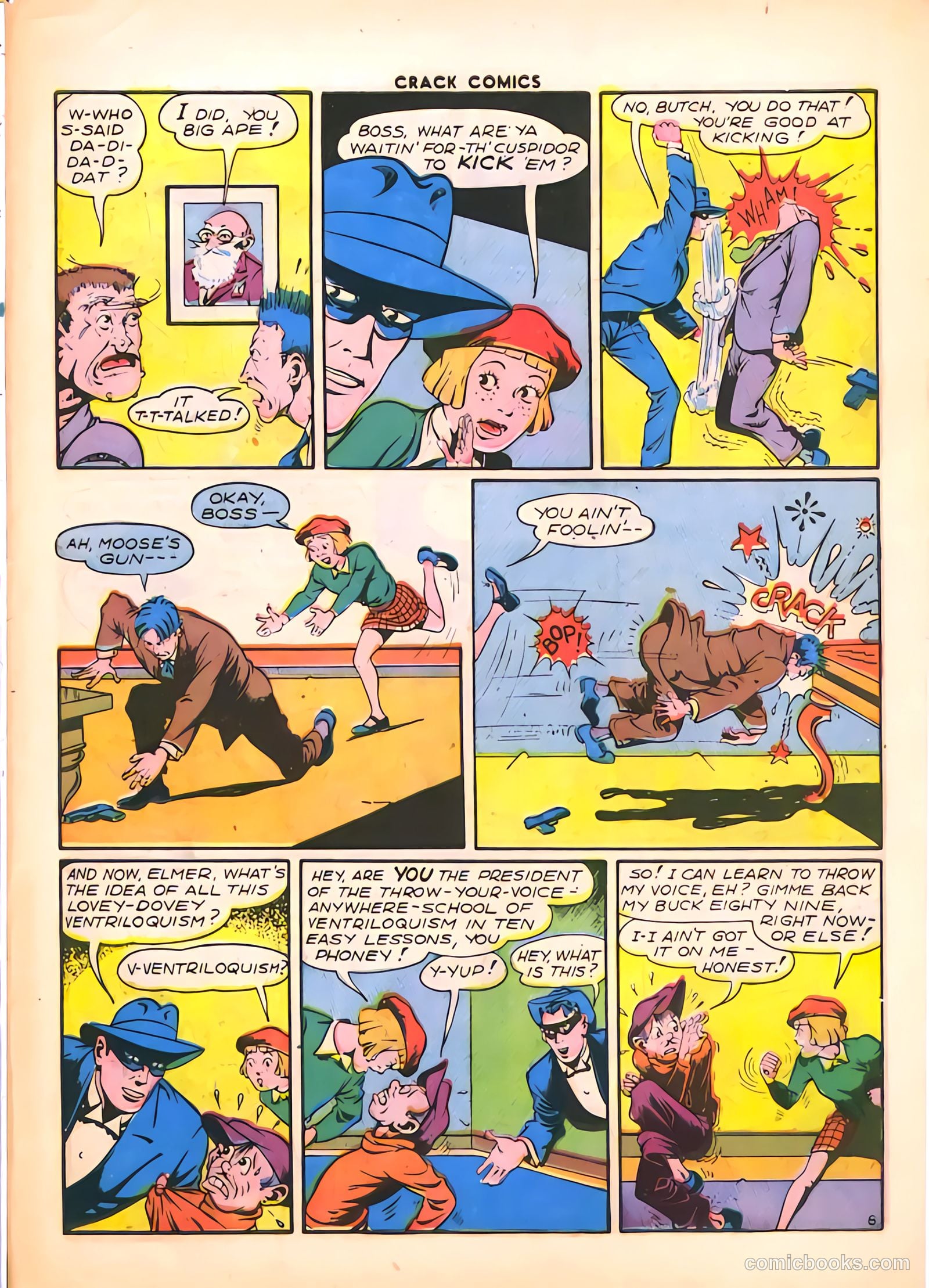 Crack Comics #34 (1944) — page 57