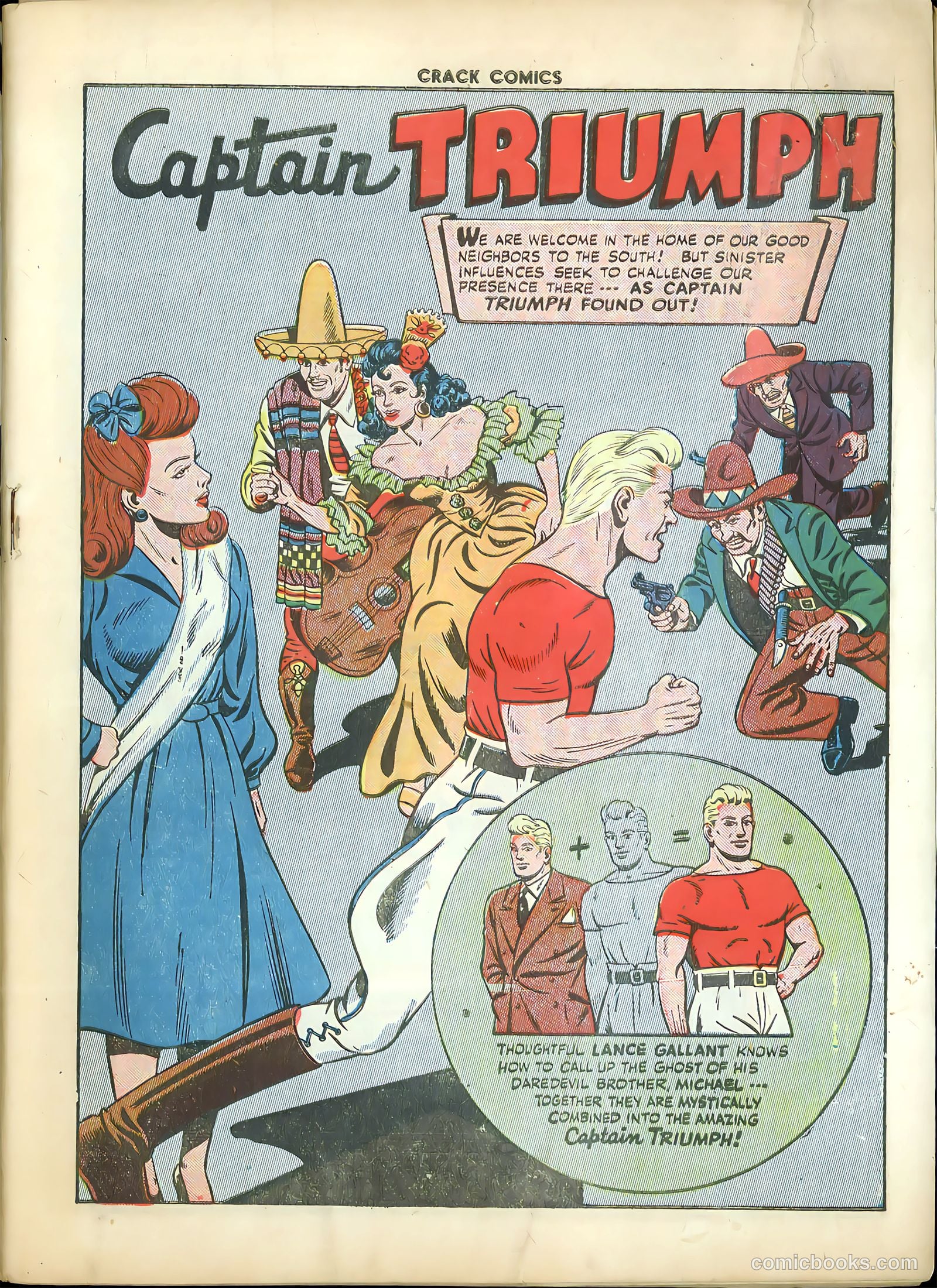 Crack Comics #36 (1944) — page 3