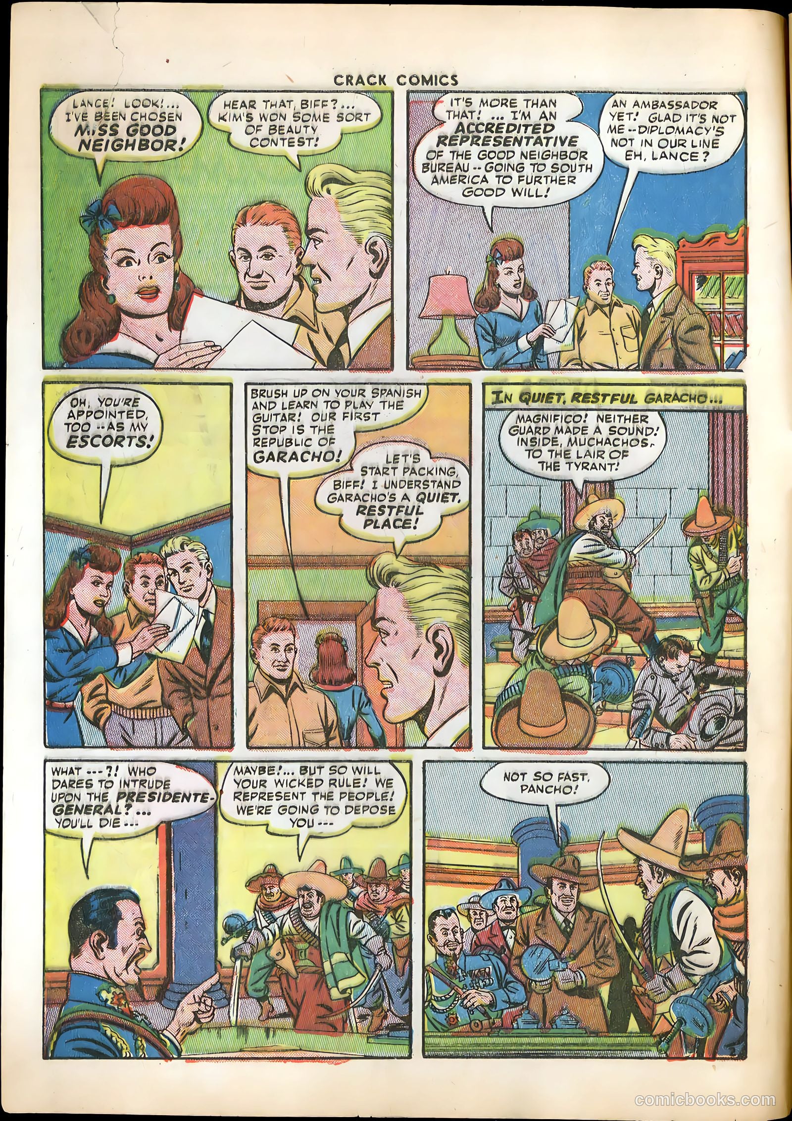Crack Comics #36 (1944) — page 4