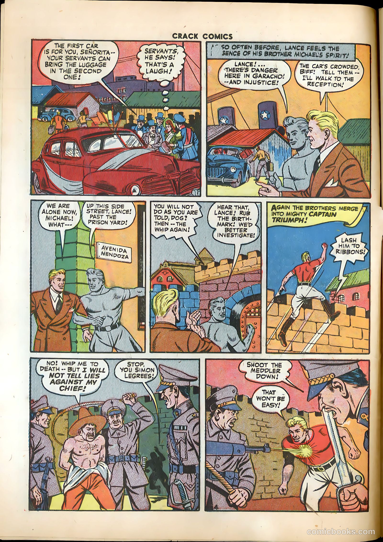Crack Comics #36 (1944) — page 6