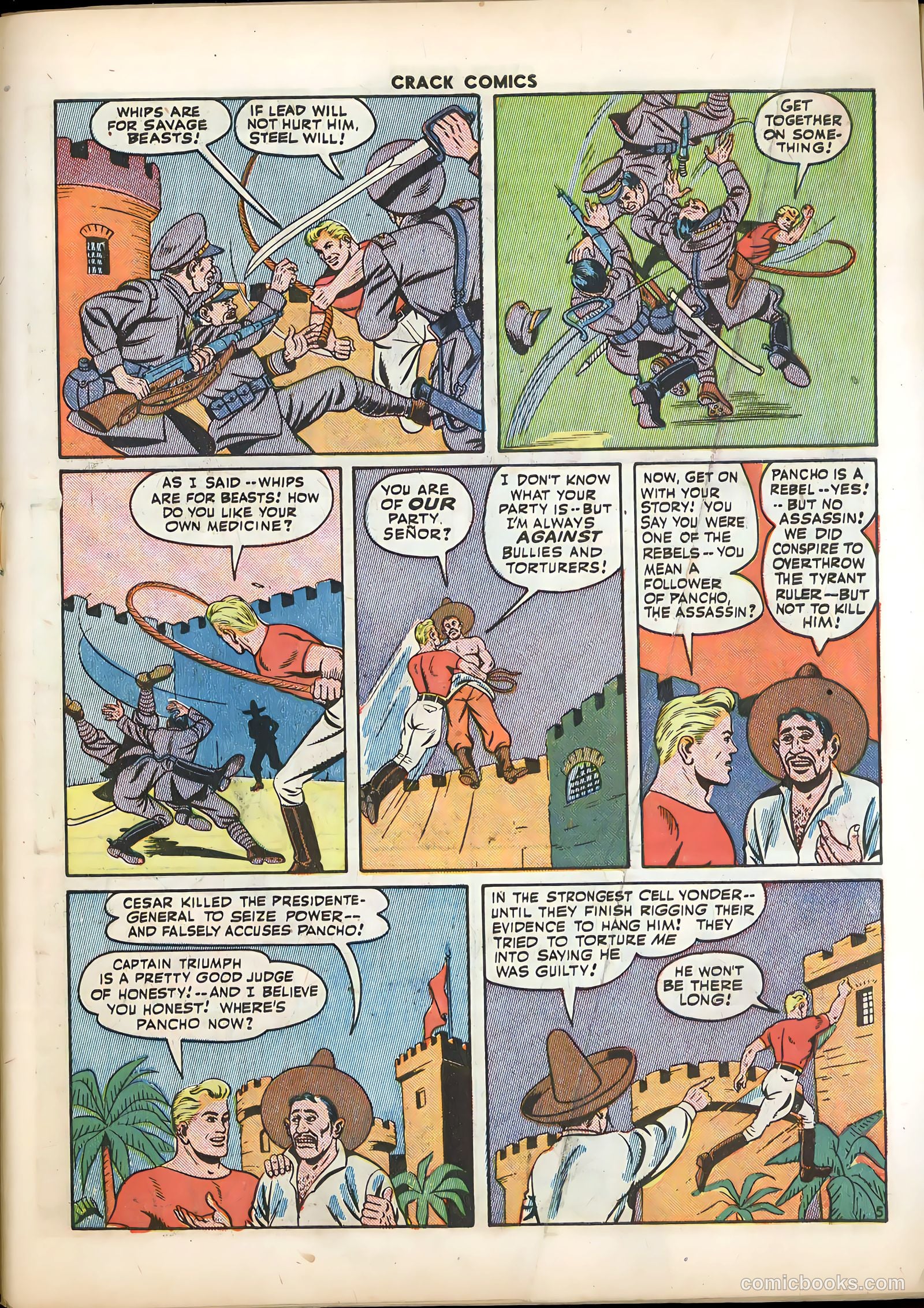 Crack Comics #36 (1944) — page 7