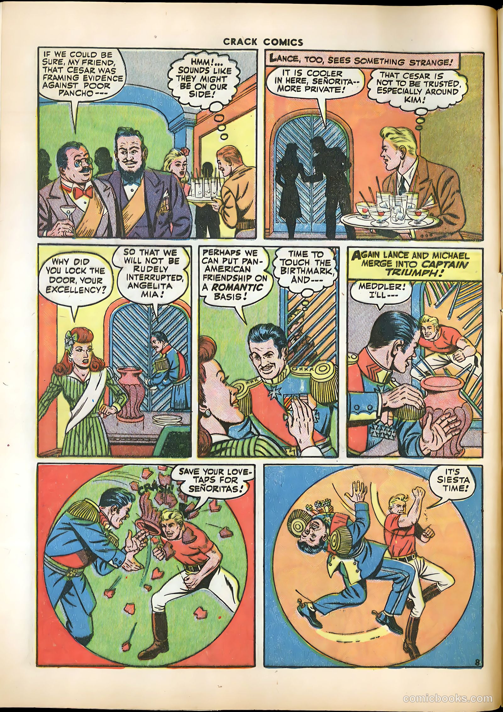 Crack Comics #36 (1944) — page 10