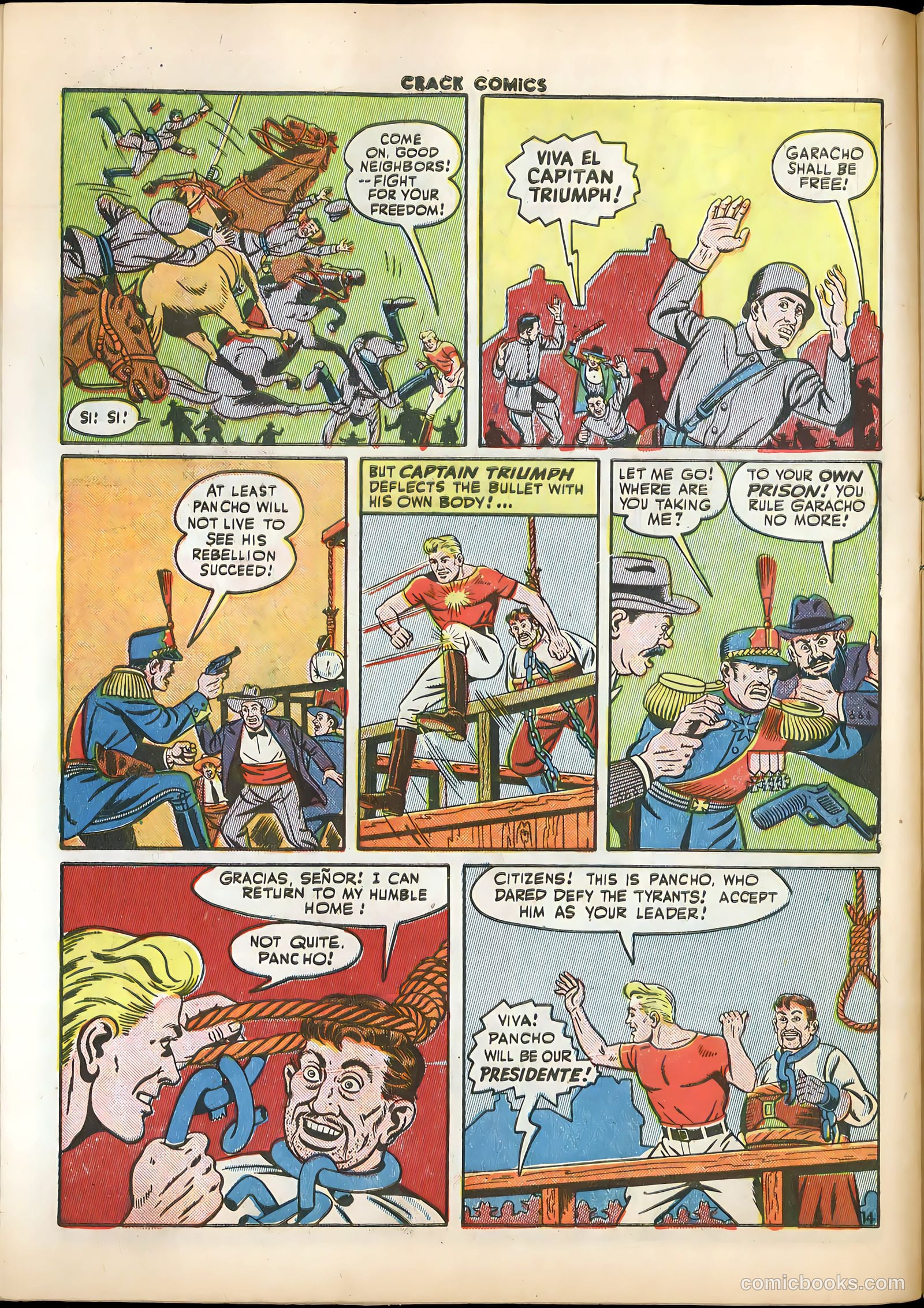 Crack Comics #36 (1944) — page 16