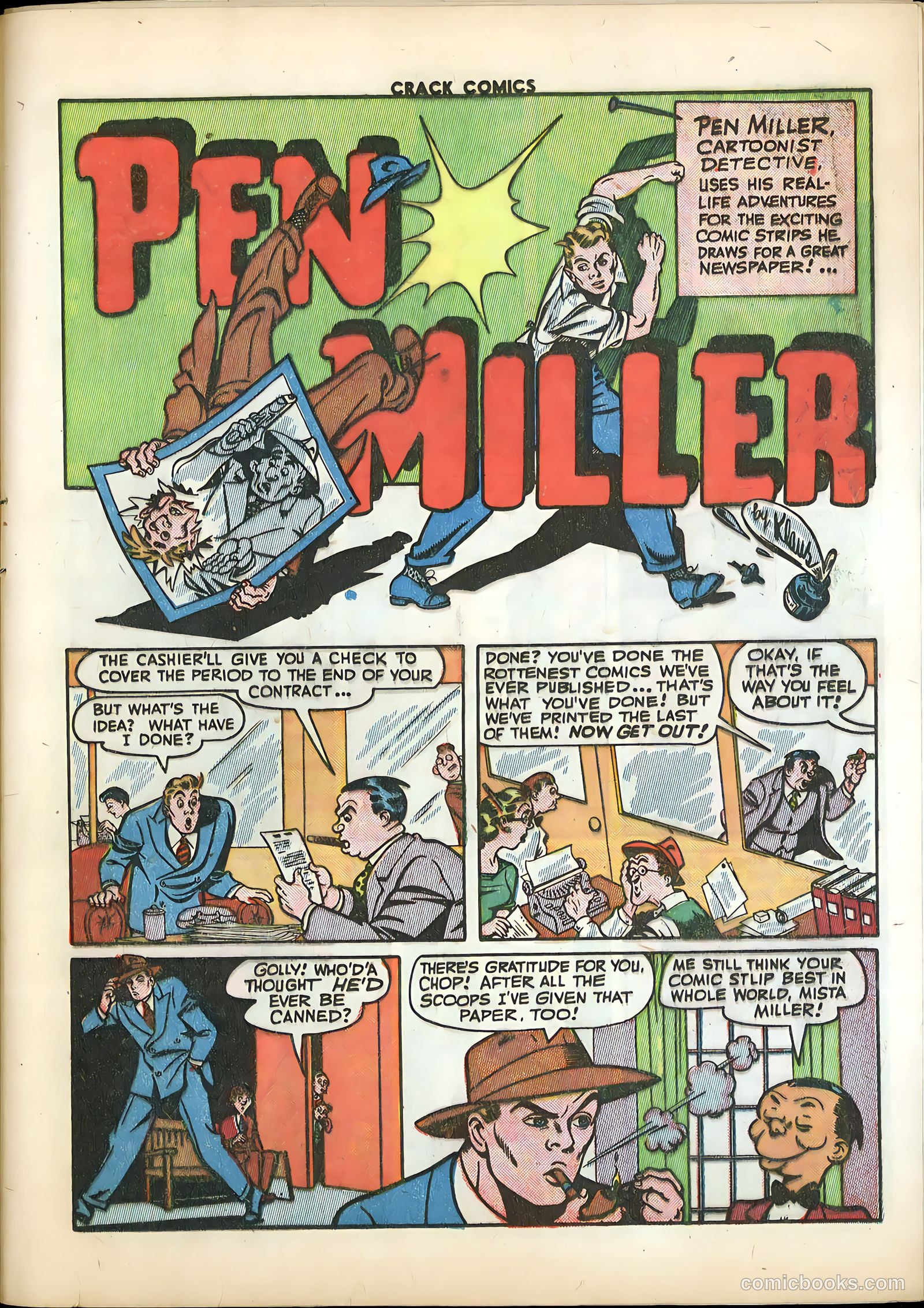 Crack Comics #36 (1944) — page 19