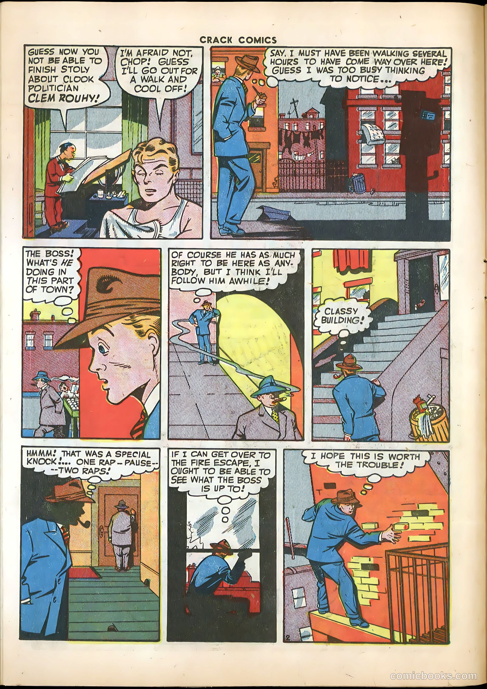 Crack Comics #36 (1944) — page 20