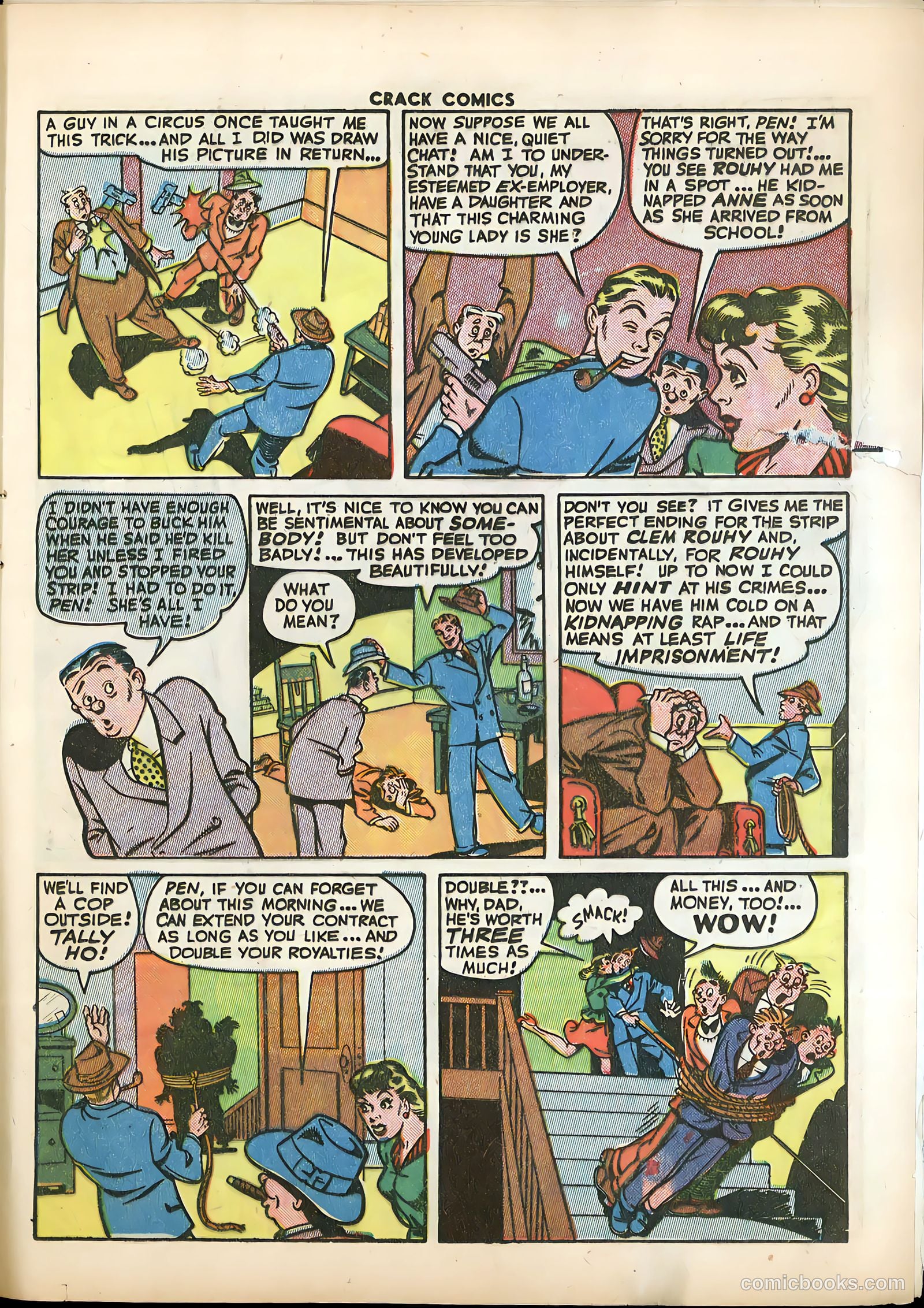 Crack Comics #36 (1944) — page 23