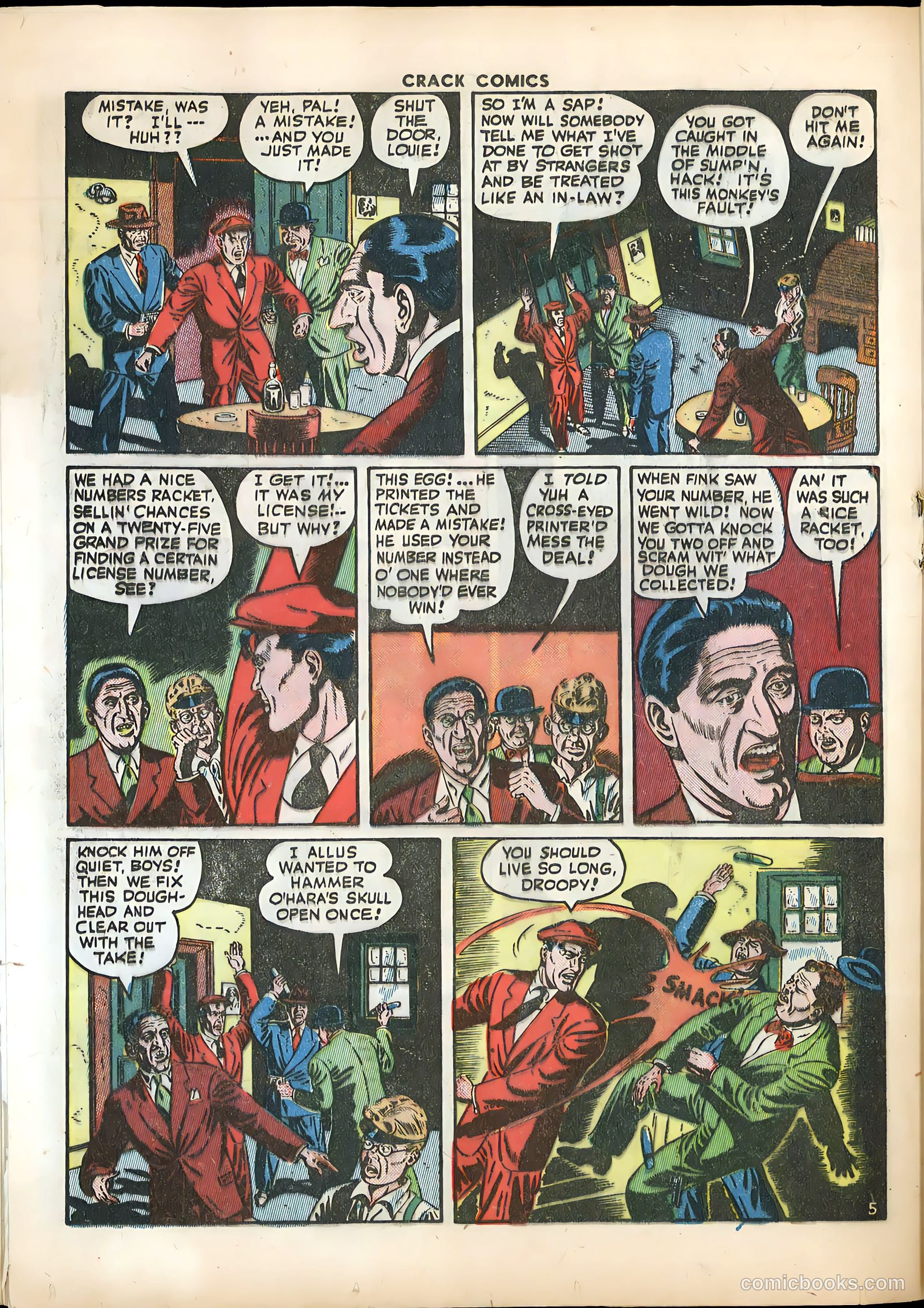 Crack Comics #36 (1944) — page 28