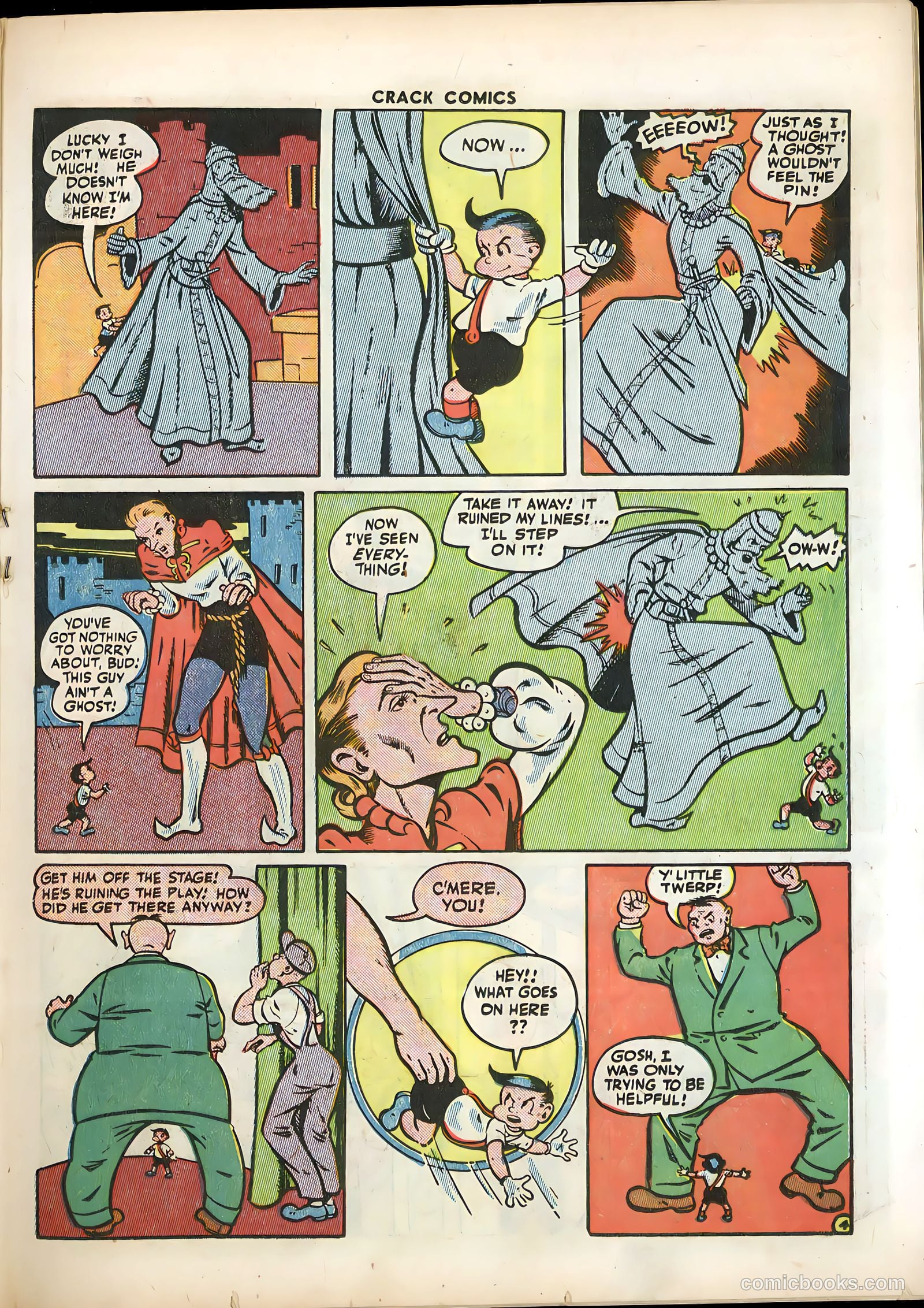 Crack Comics #36 (1944) — page 35