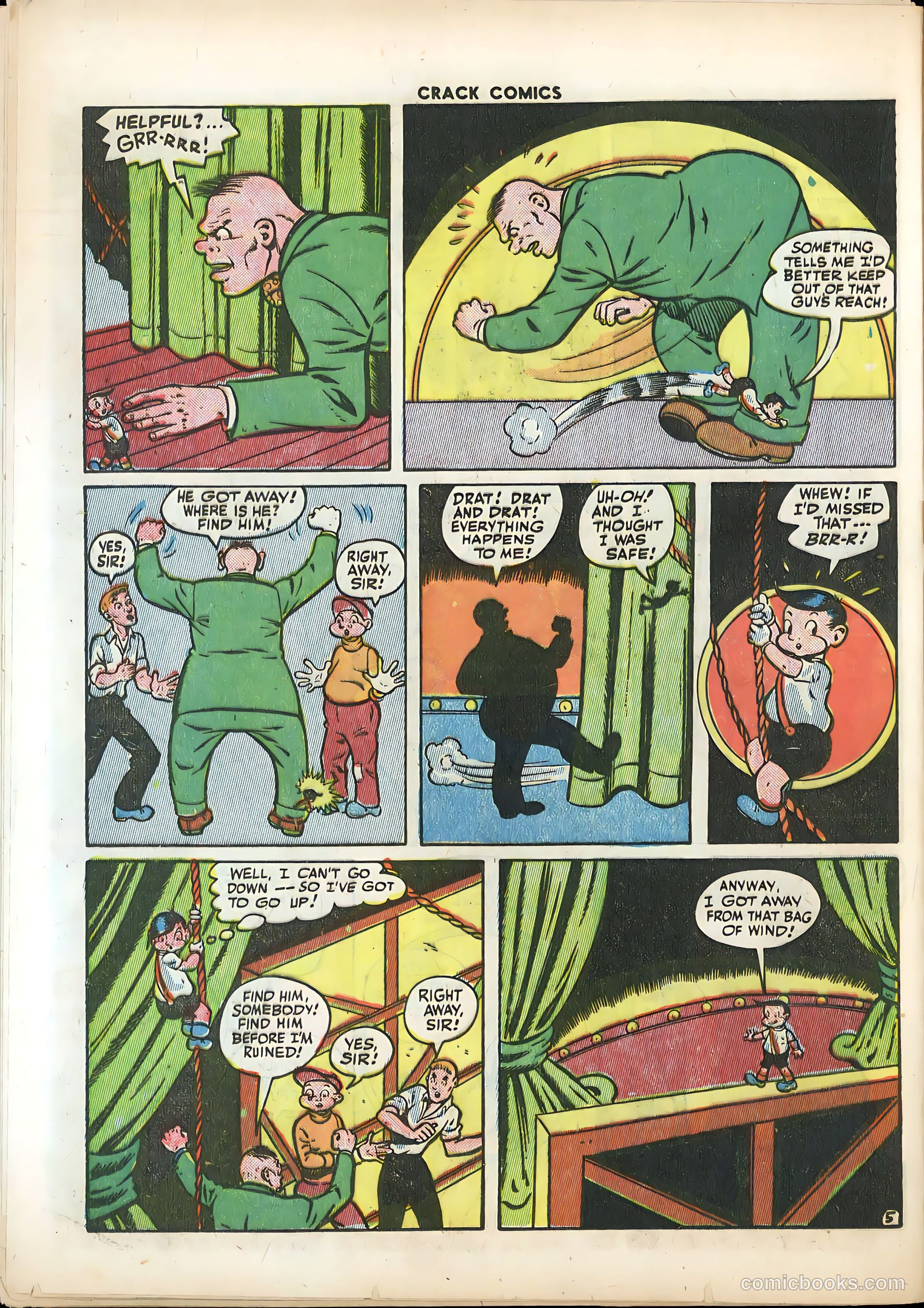 Crack Comics #36 (1944) — page 36