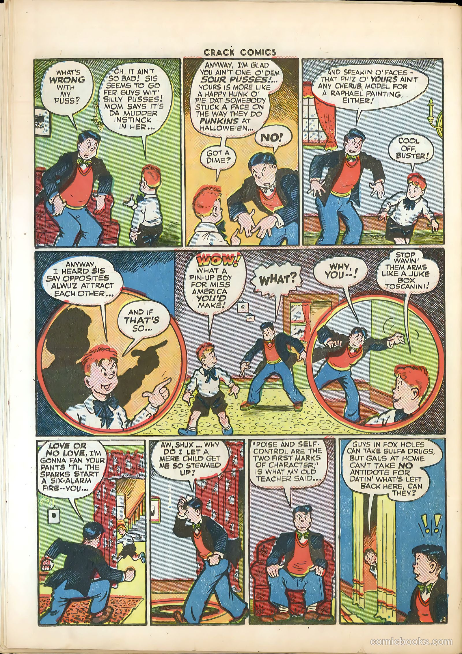 Crack Comics #36 (1944) — page 44