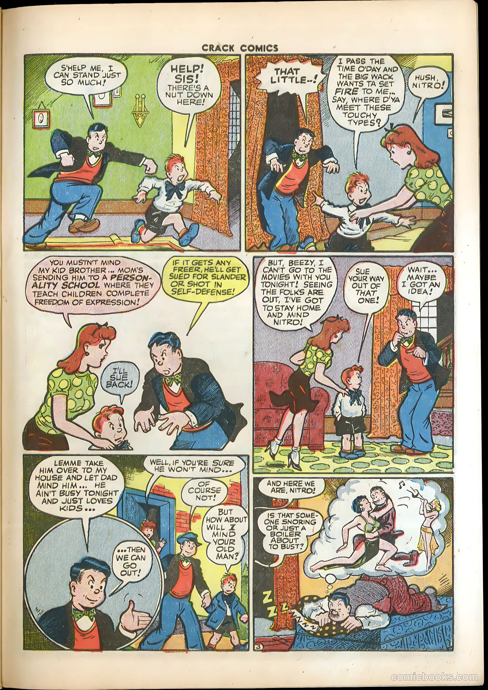 Crack Comics #36 (1944) — page 45