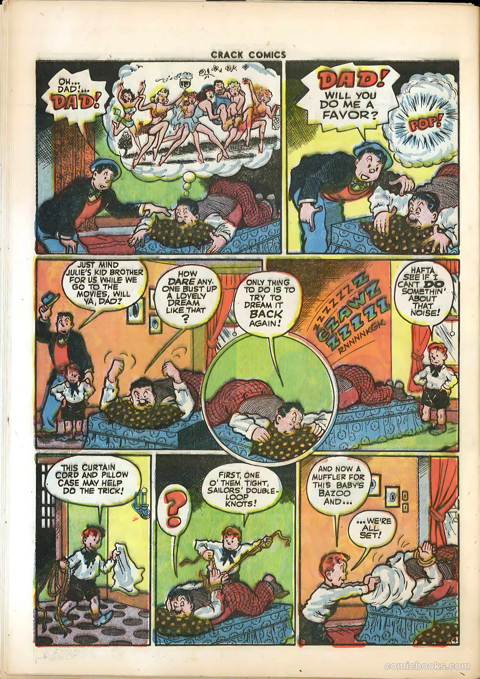 Crack Comics #36 (1944) — page 46