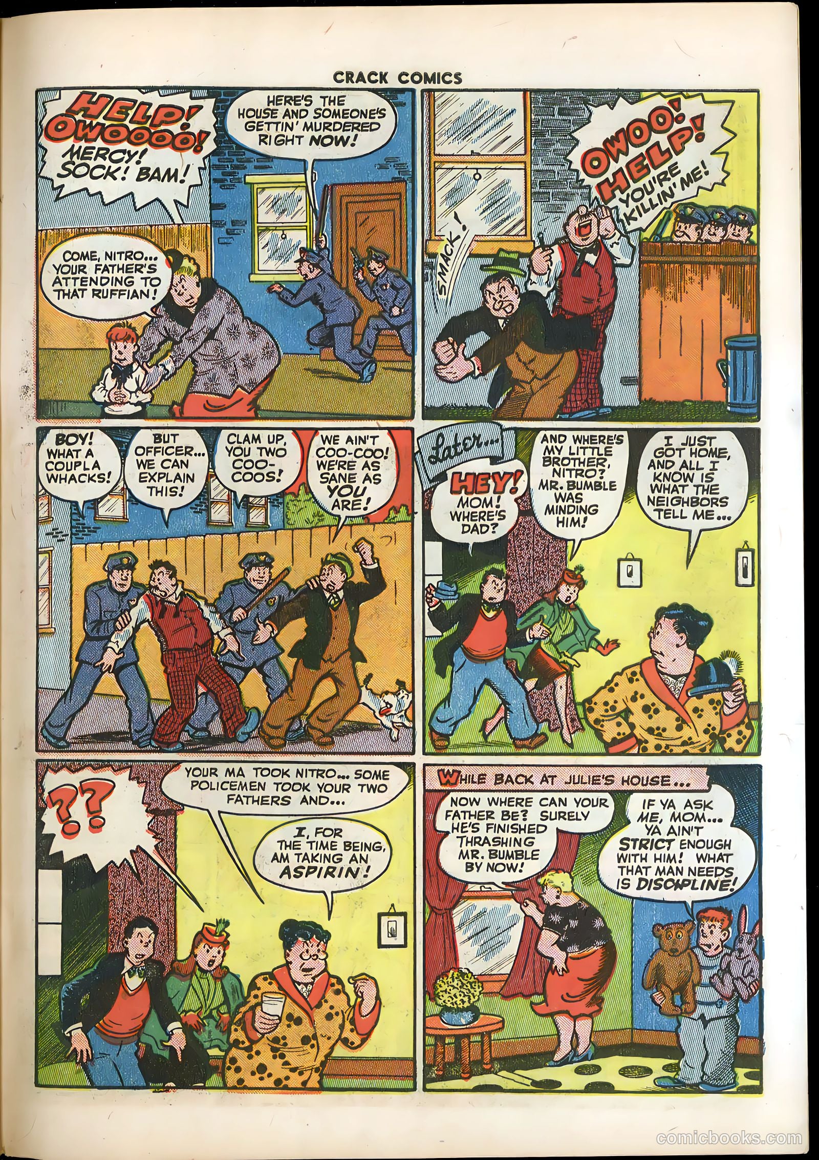 Crack Comics #36 (1944) — page 49