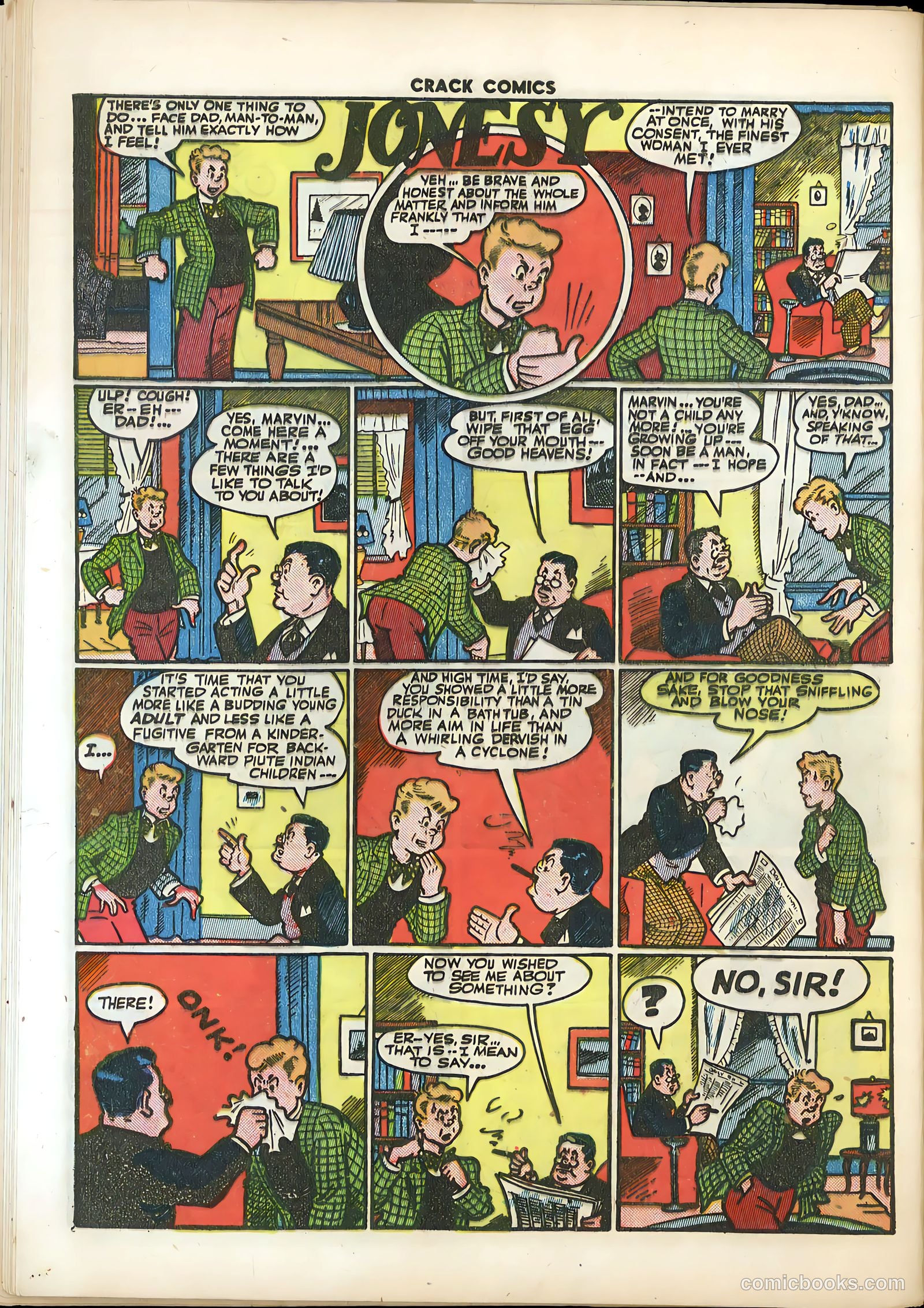 Crack Comics #36 (1944) — page 50