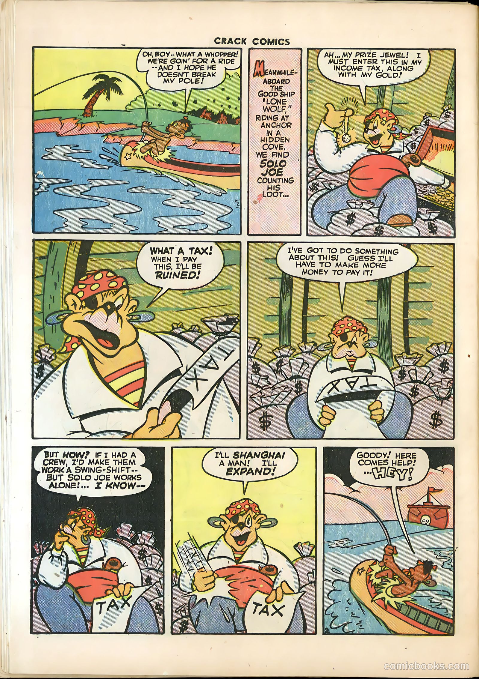 Crack Comics #36 (1944) — page 52