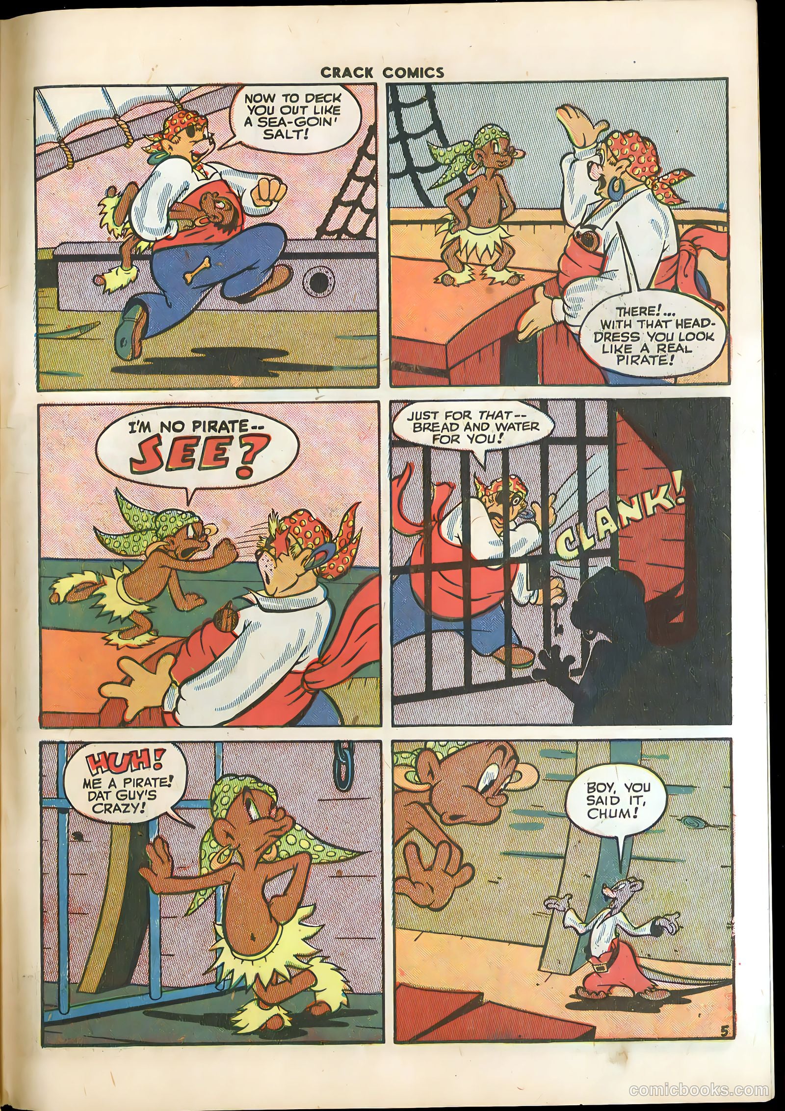 Crack Comics #36 (1944) — page 55