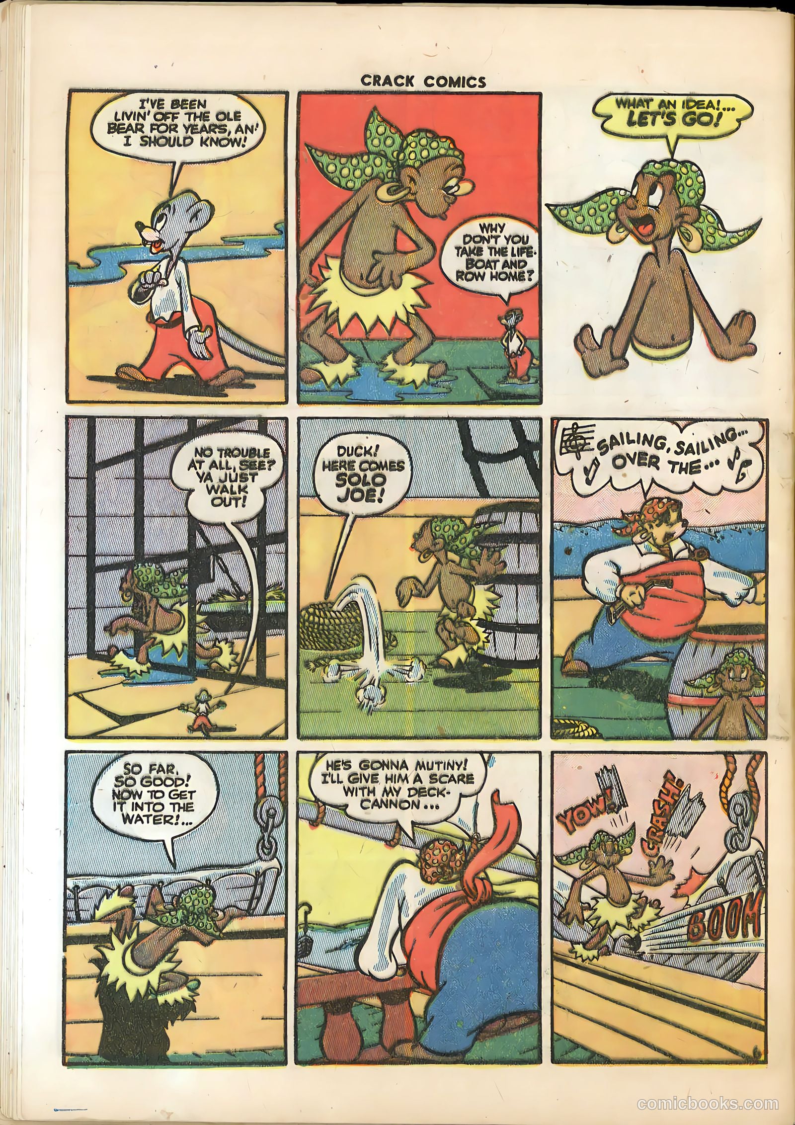 Crack Comics #36 (1944) — page 56