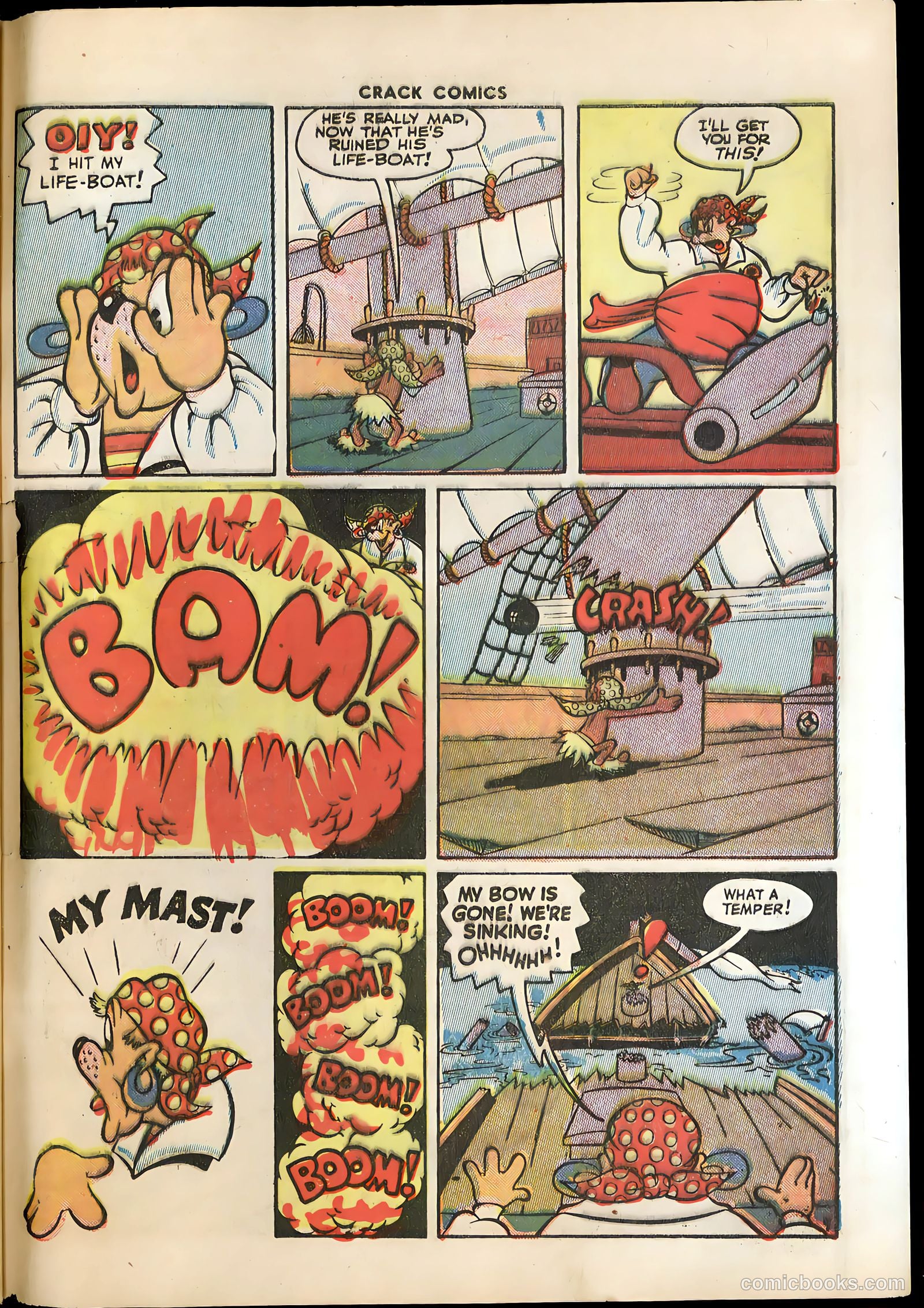 Crack Comics #36 (1944) — page 57