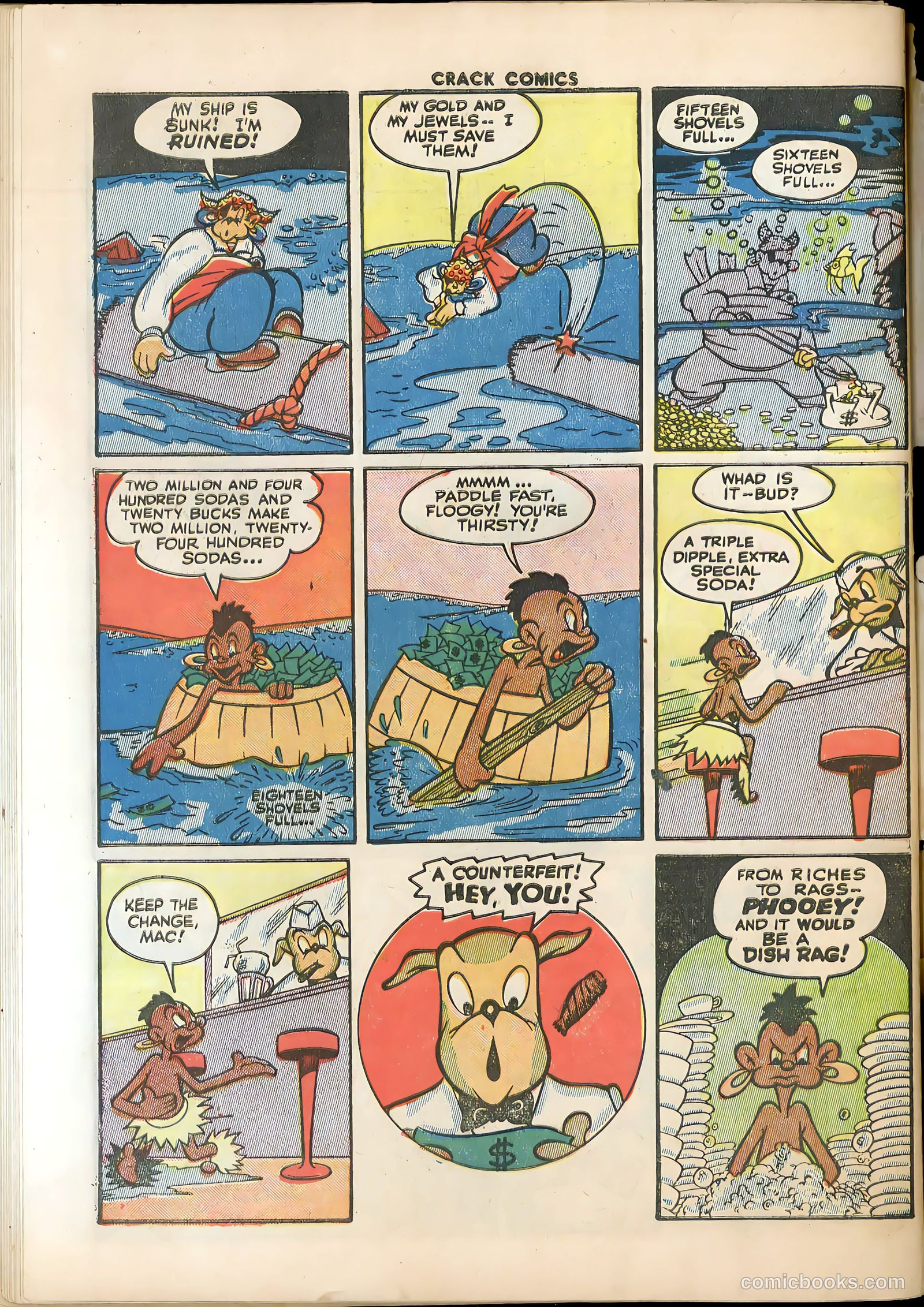 Crack Comics #36 (1944) — page 58