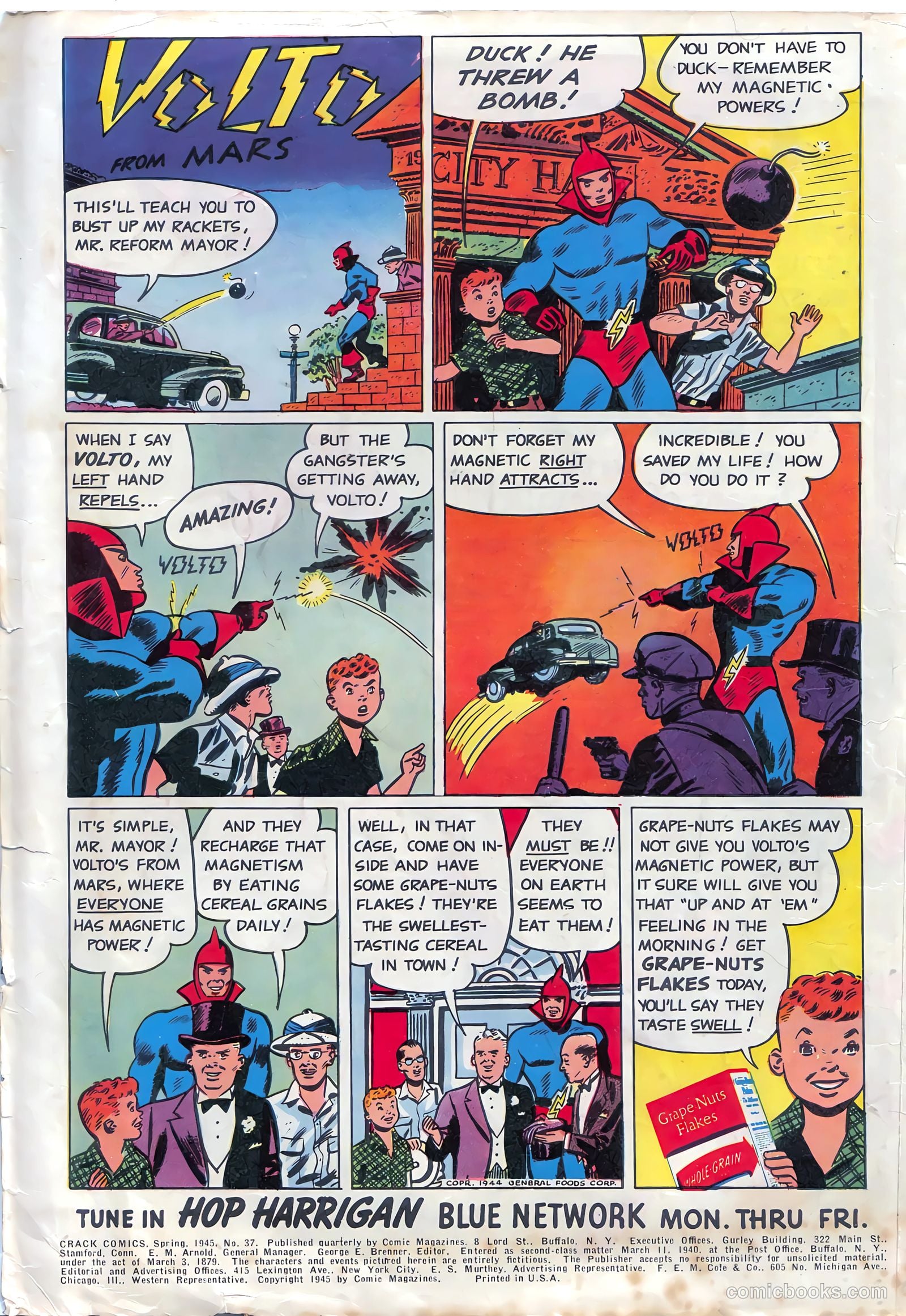 Crack Comics #37 (1945) — page 2
