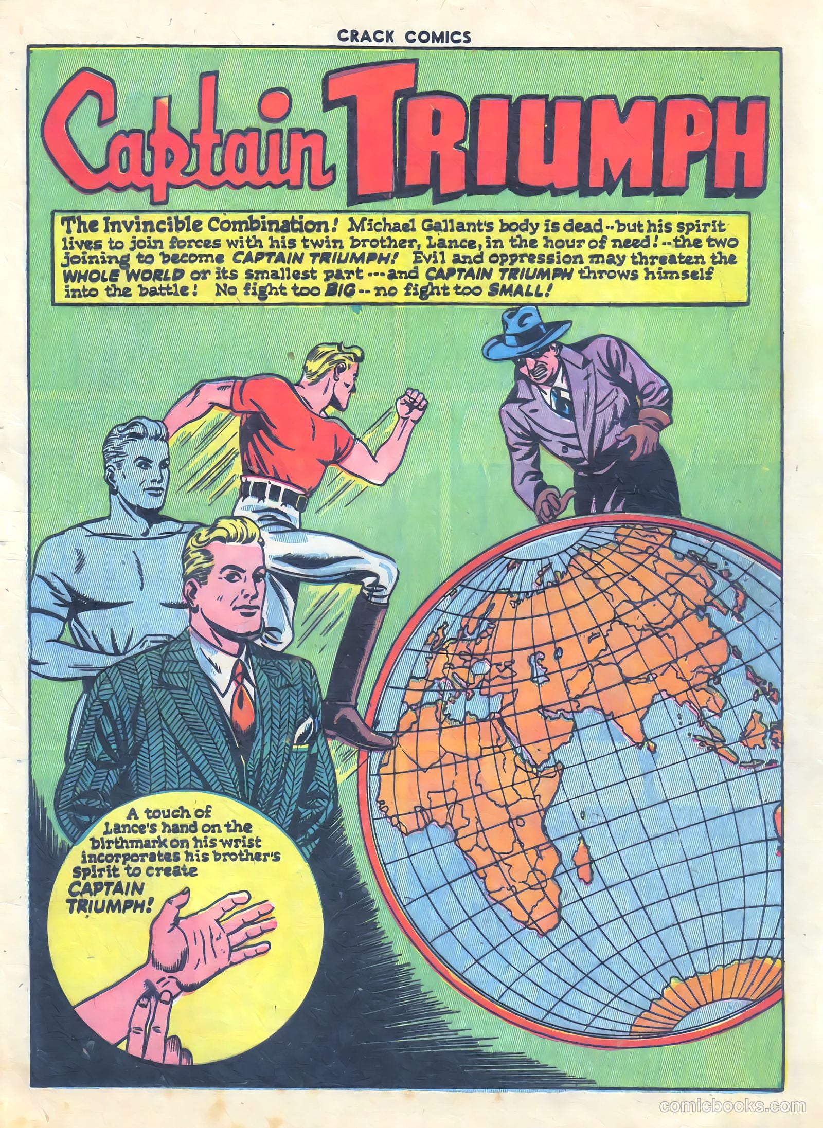 Crack Comics #37 (1945) — page 3