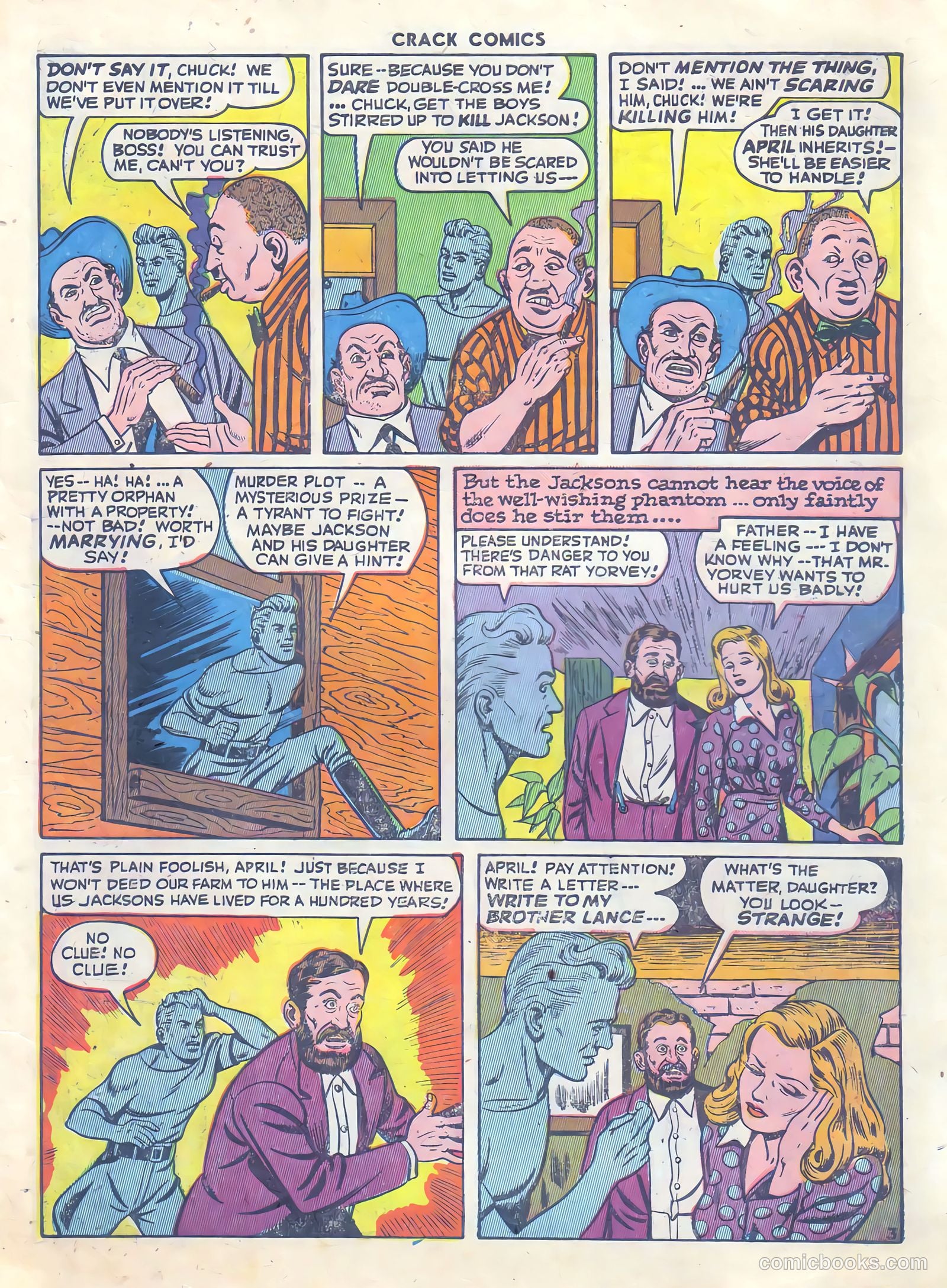 Crack Comics #37 (1945) — page 5