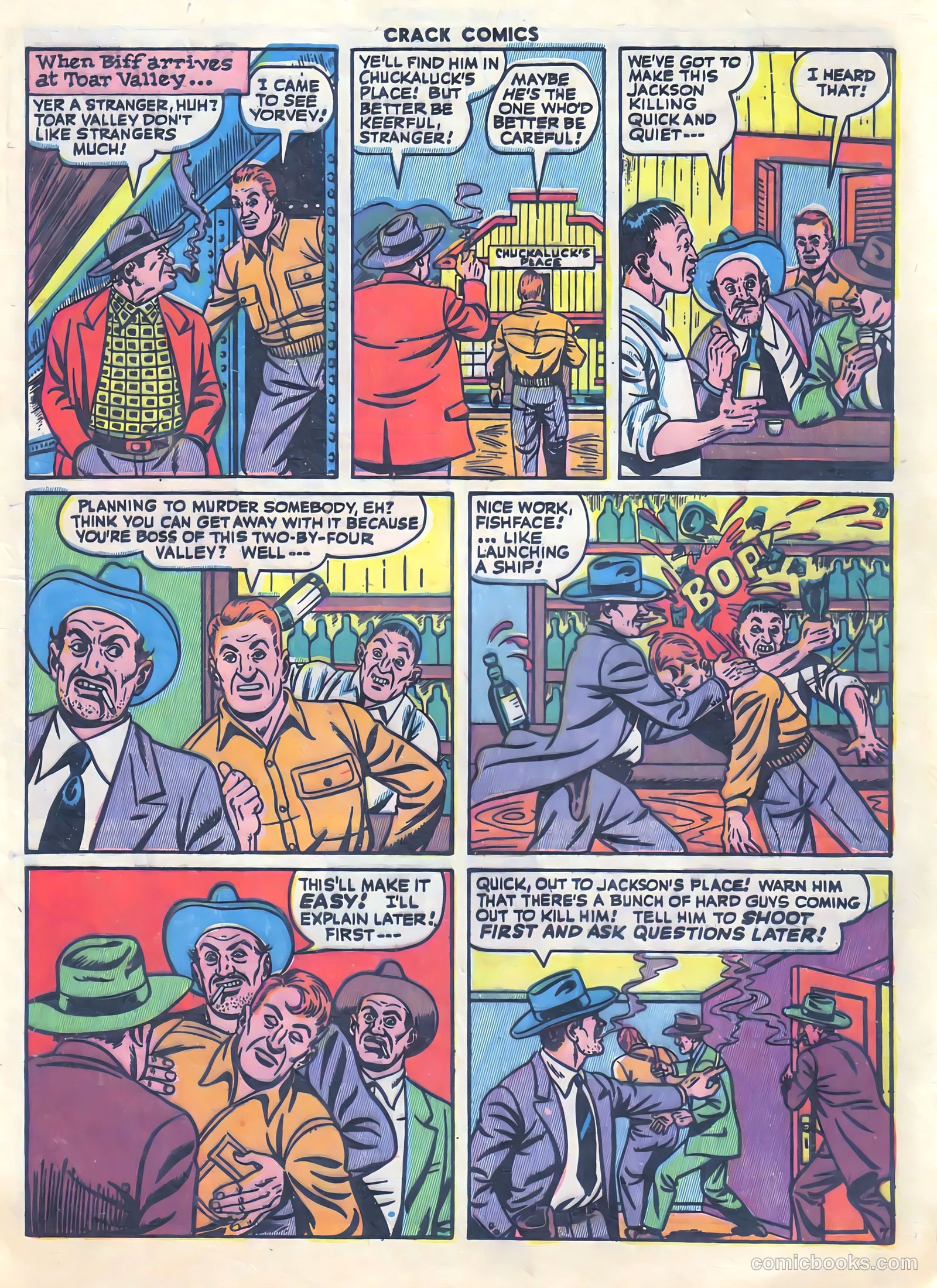 Crack Comics #37 (1945) — page 9