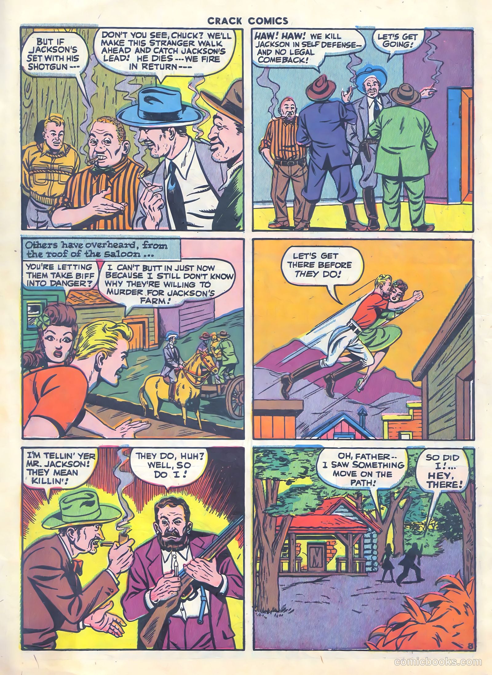 Crack Comics #37 (1945) — page 10