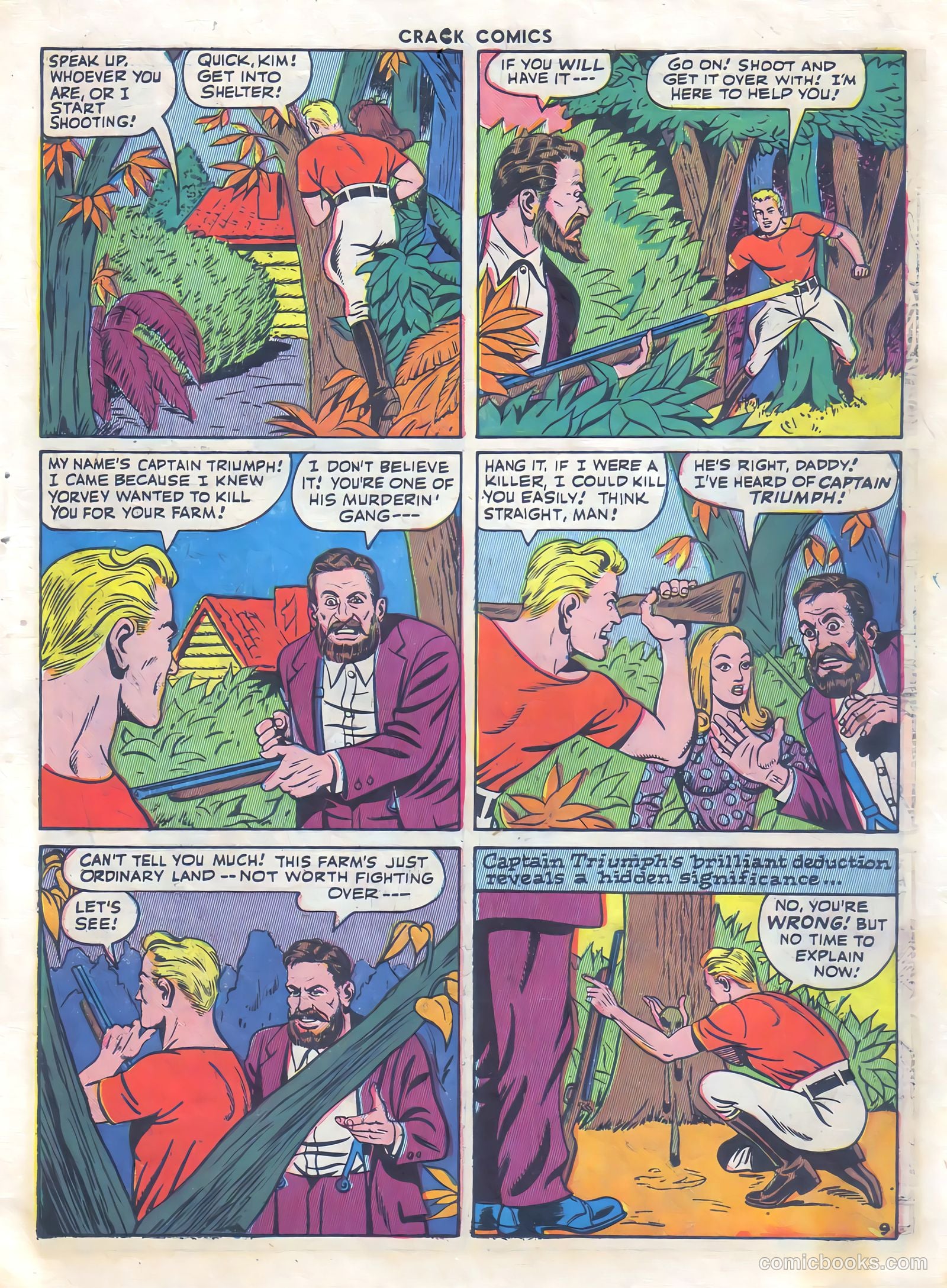 Crack Comics #37 (1945) — page 11