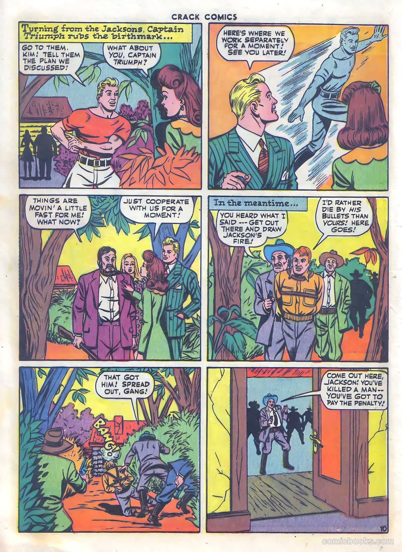 Crack Comics #37 (1945) — page 12