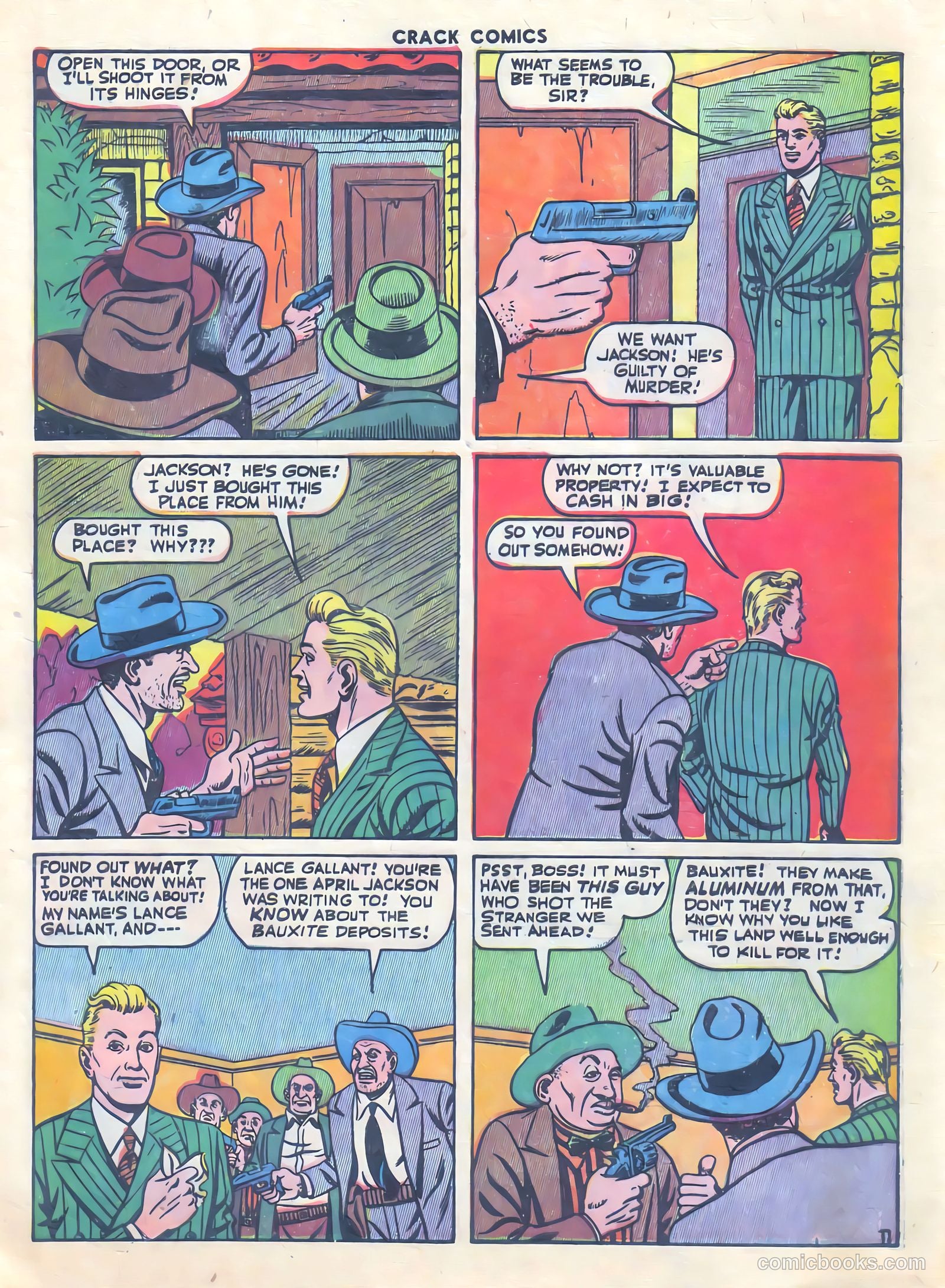 Crack Comics #37 (1945) — page 13