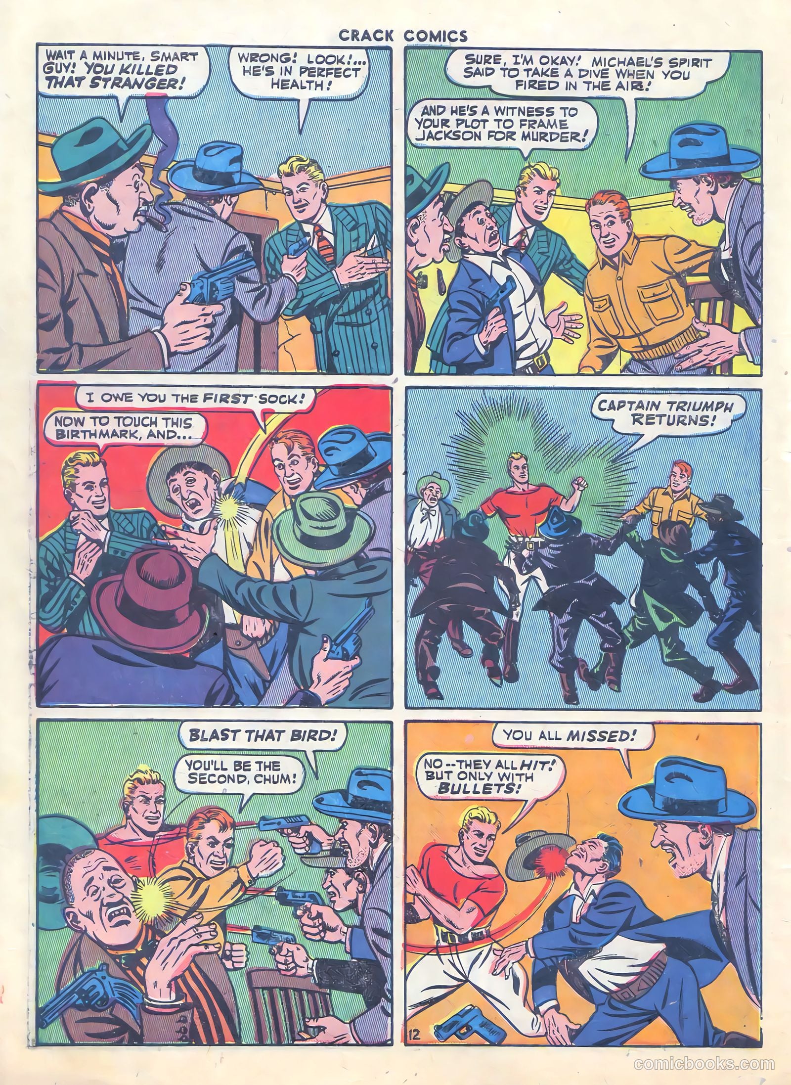 Crack Comics #37 (1945) — page 14