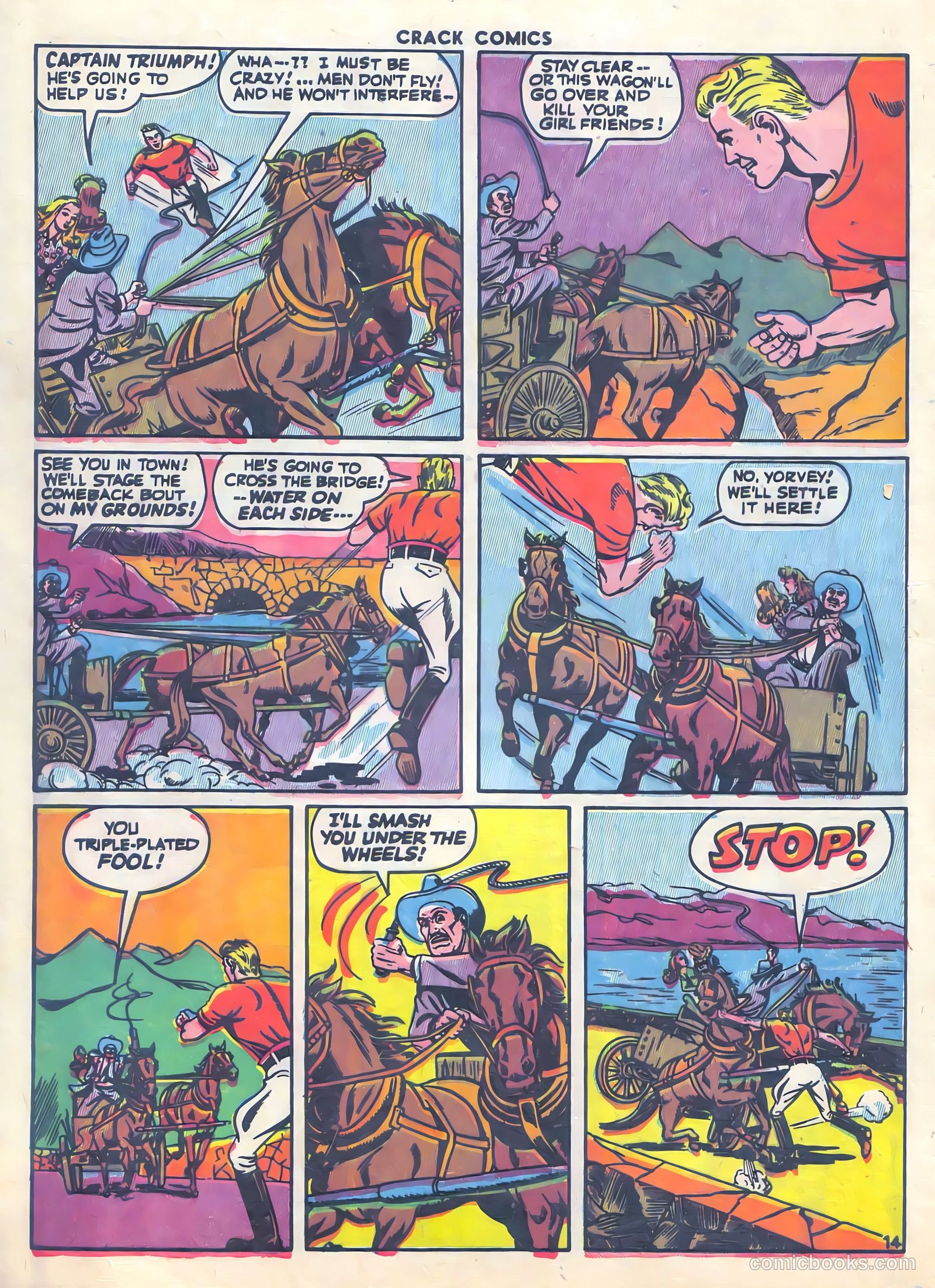 Crack Comics #37 (1945) — page 16
