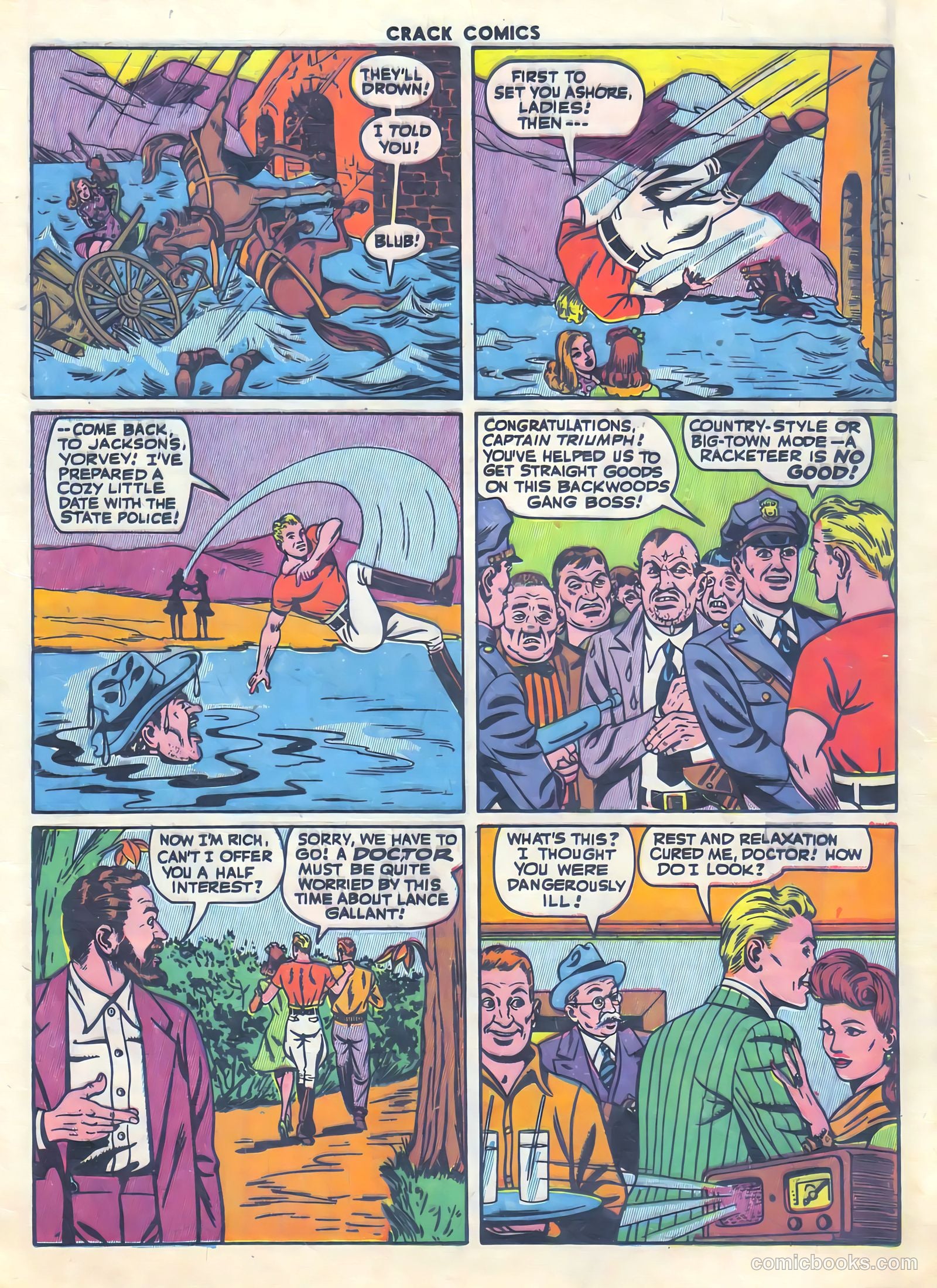 Crack Comics #37 (1945) — page 17