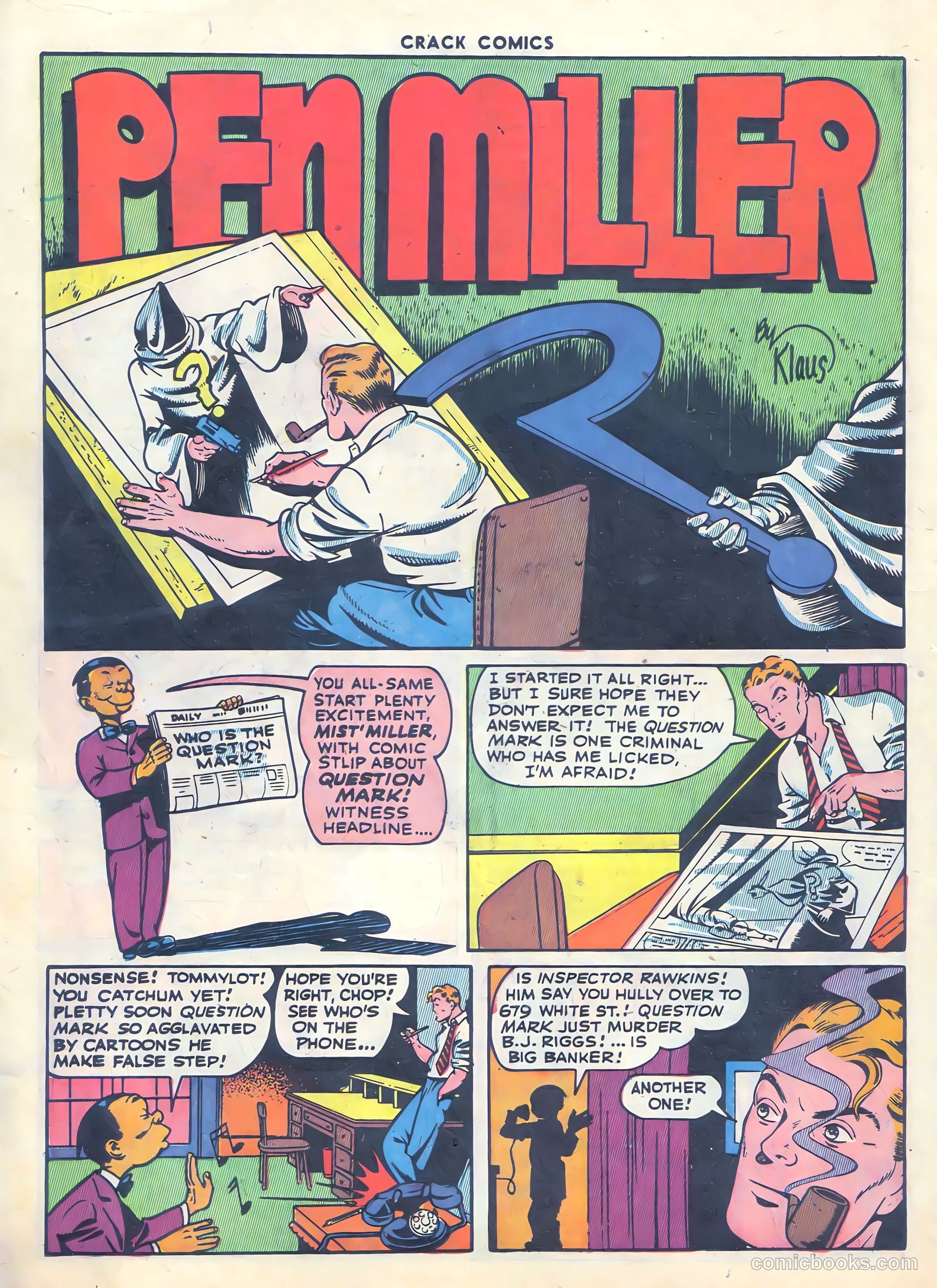 Crack Comics #37 (1945) — page 18