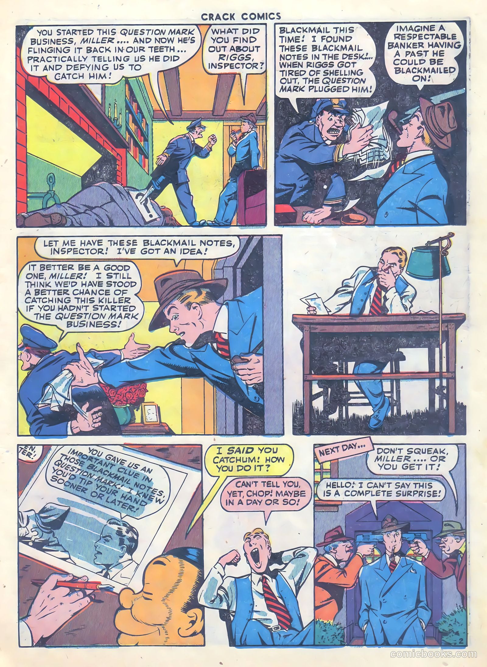 Crack Comics #37 (1945) — page 19