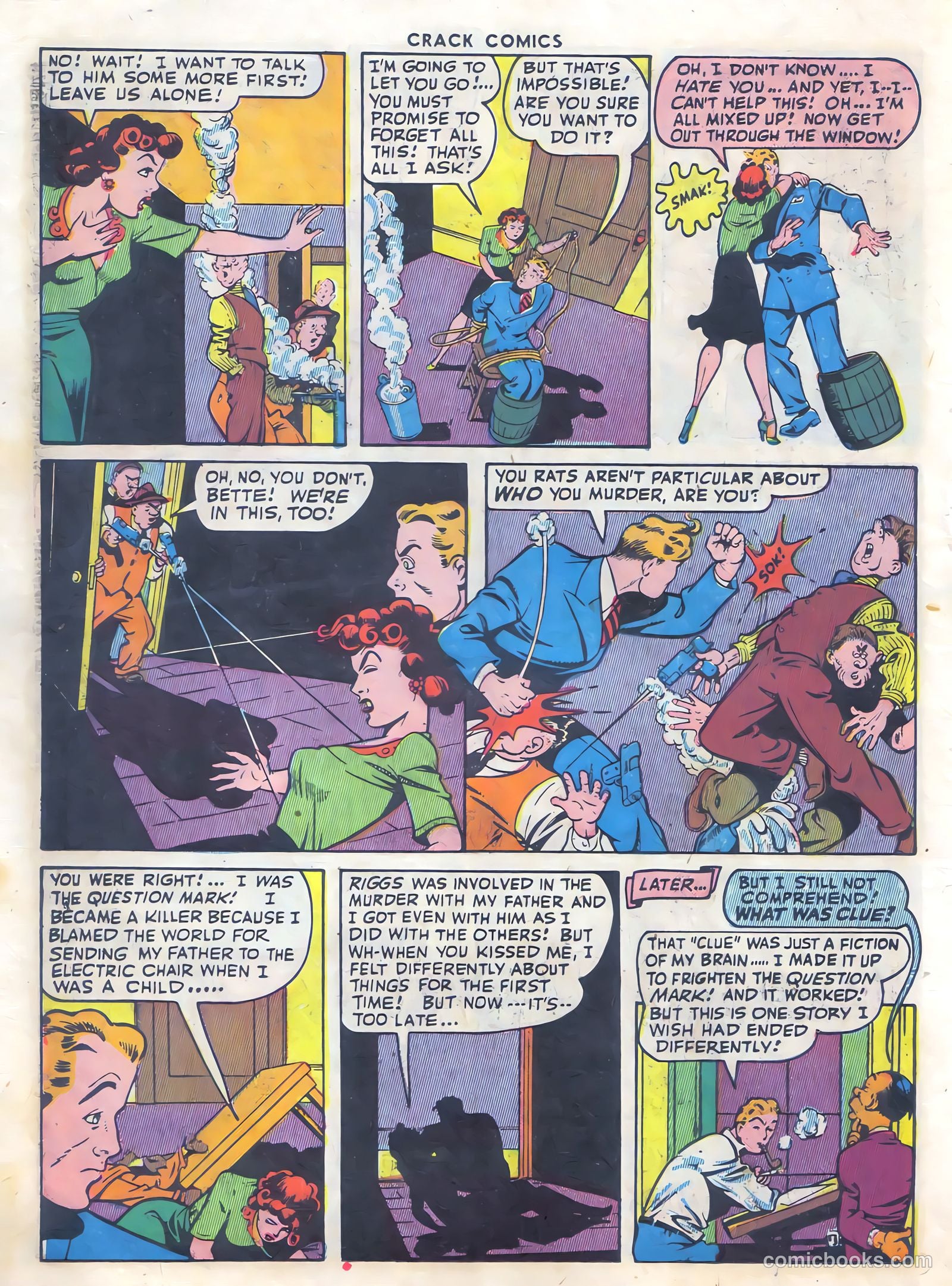 Crack Comics #37 (1945) — page 22
