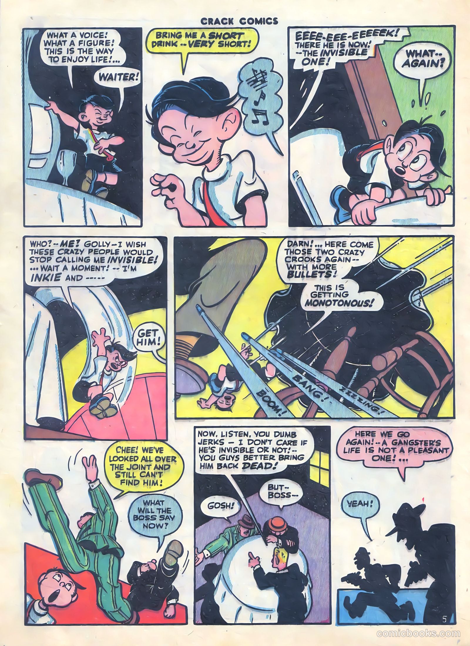 Crack Comics #37 (1945) — page 36